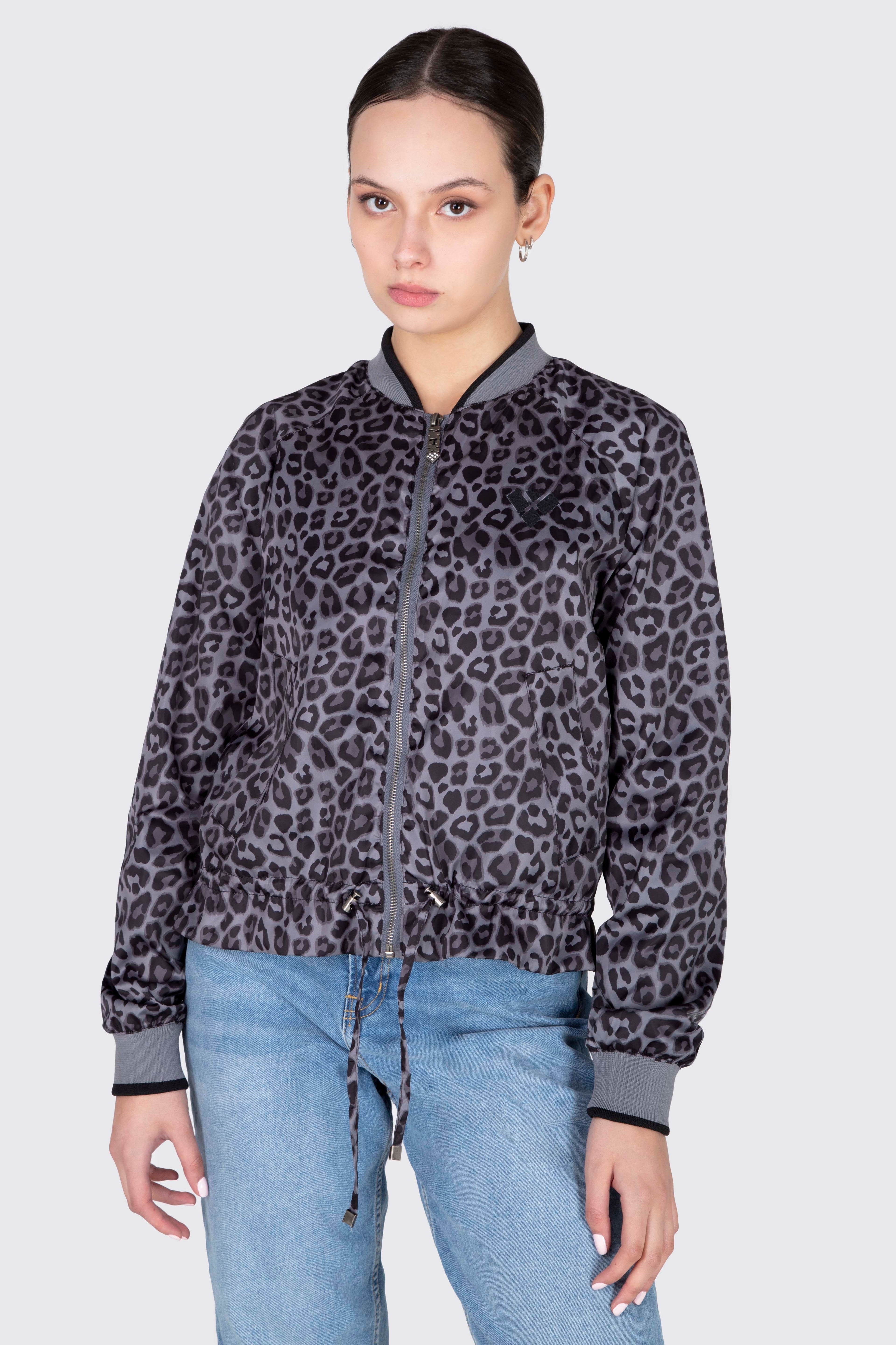 Chaqueta Bomber Chloe Gris NGX