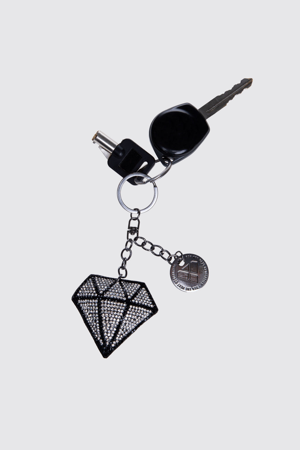 Llavero Diamante Gris NGX 