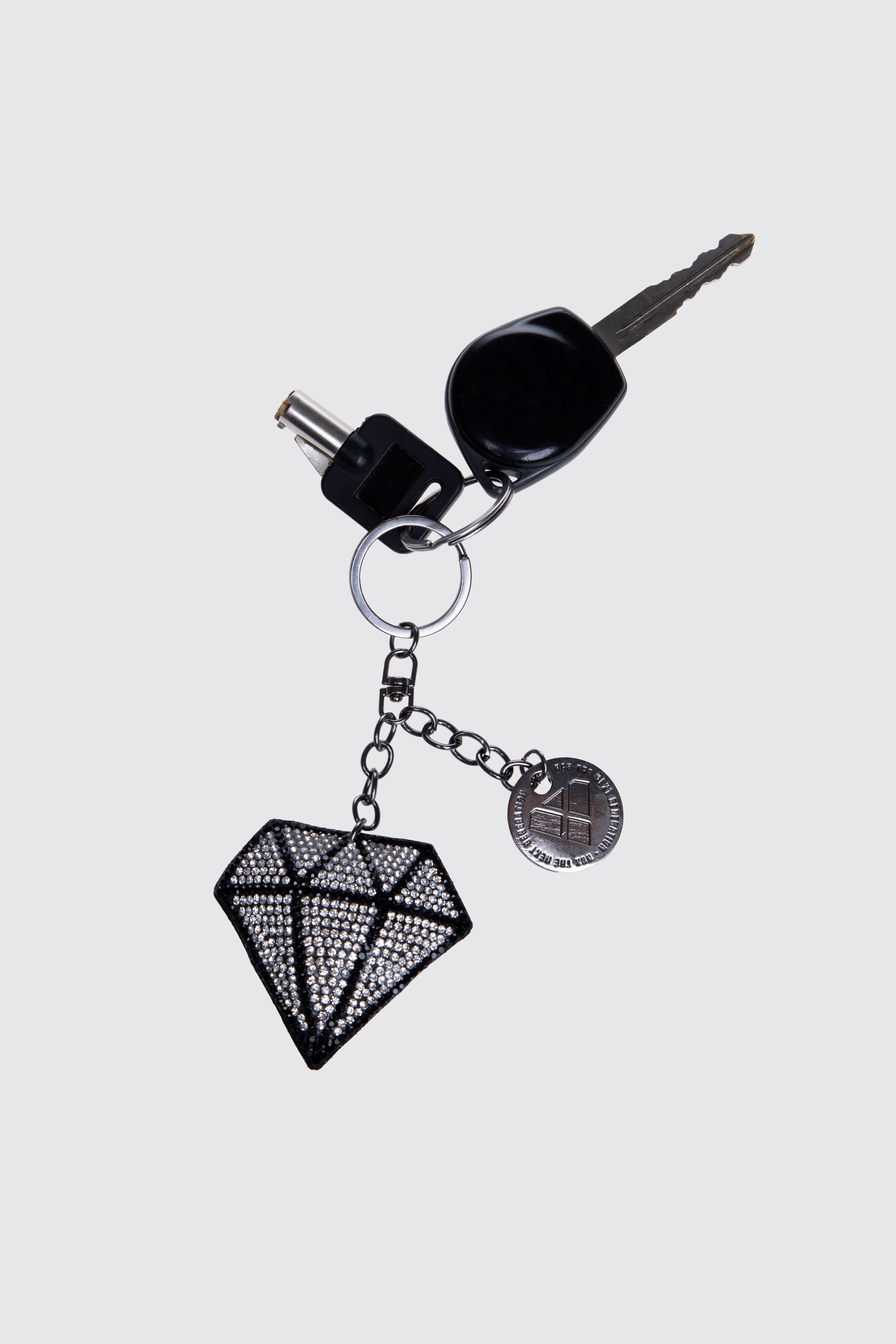 Llavero Diamante Gris NGX 