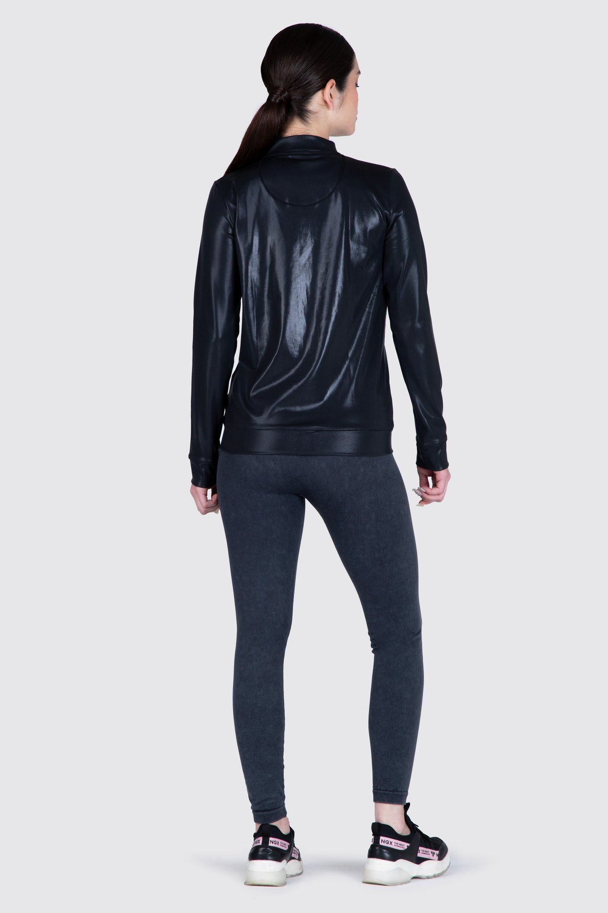 Chaqueta Bomber Cynthia Negro NGX 