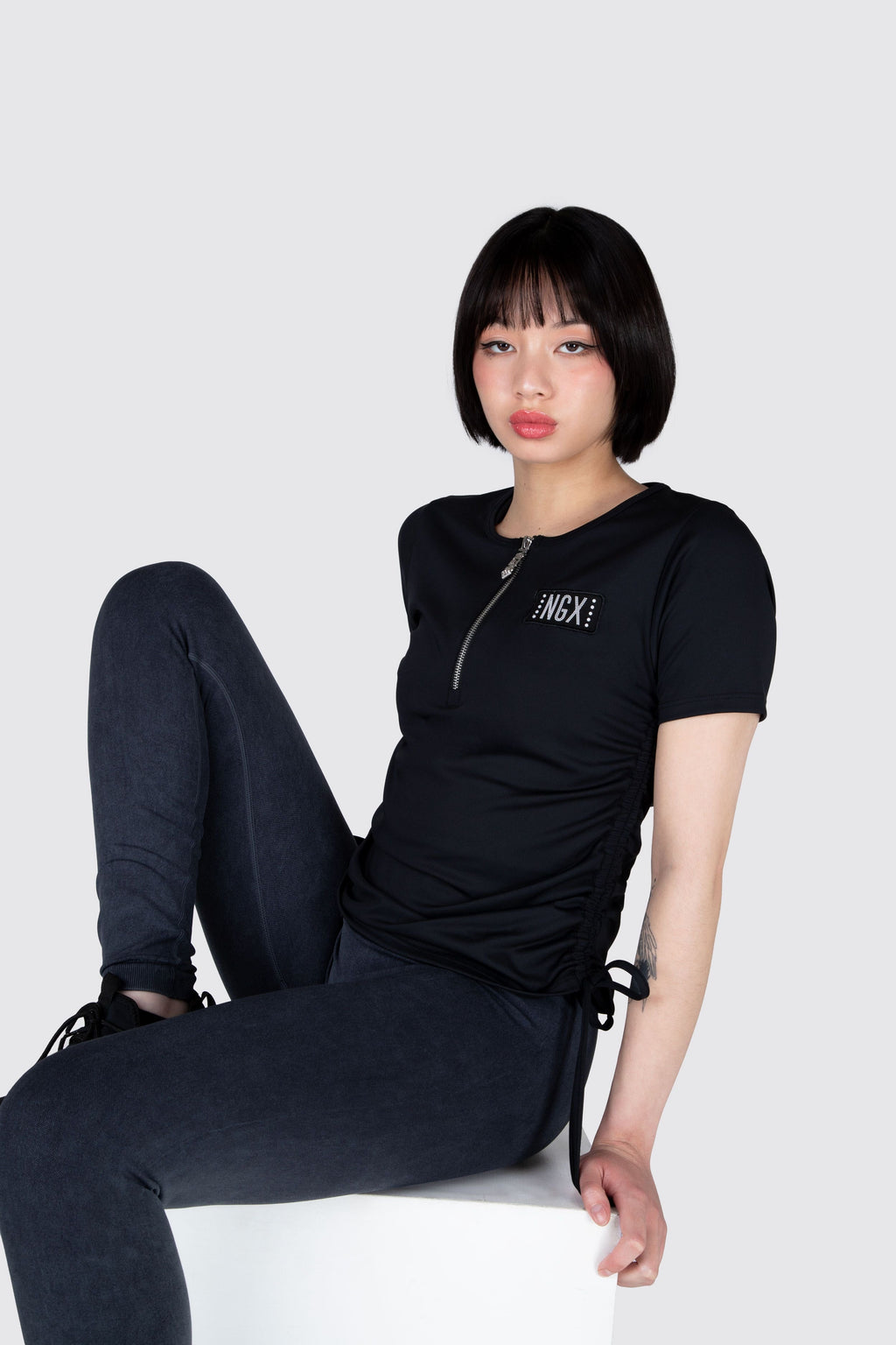 Polera M/C Cynthia Negro NGX 