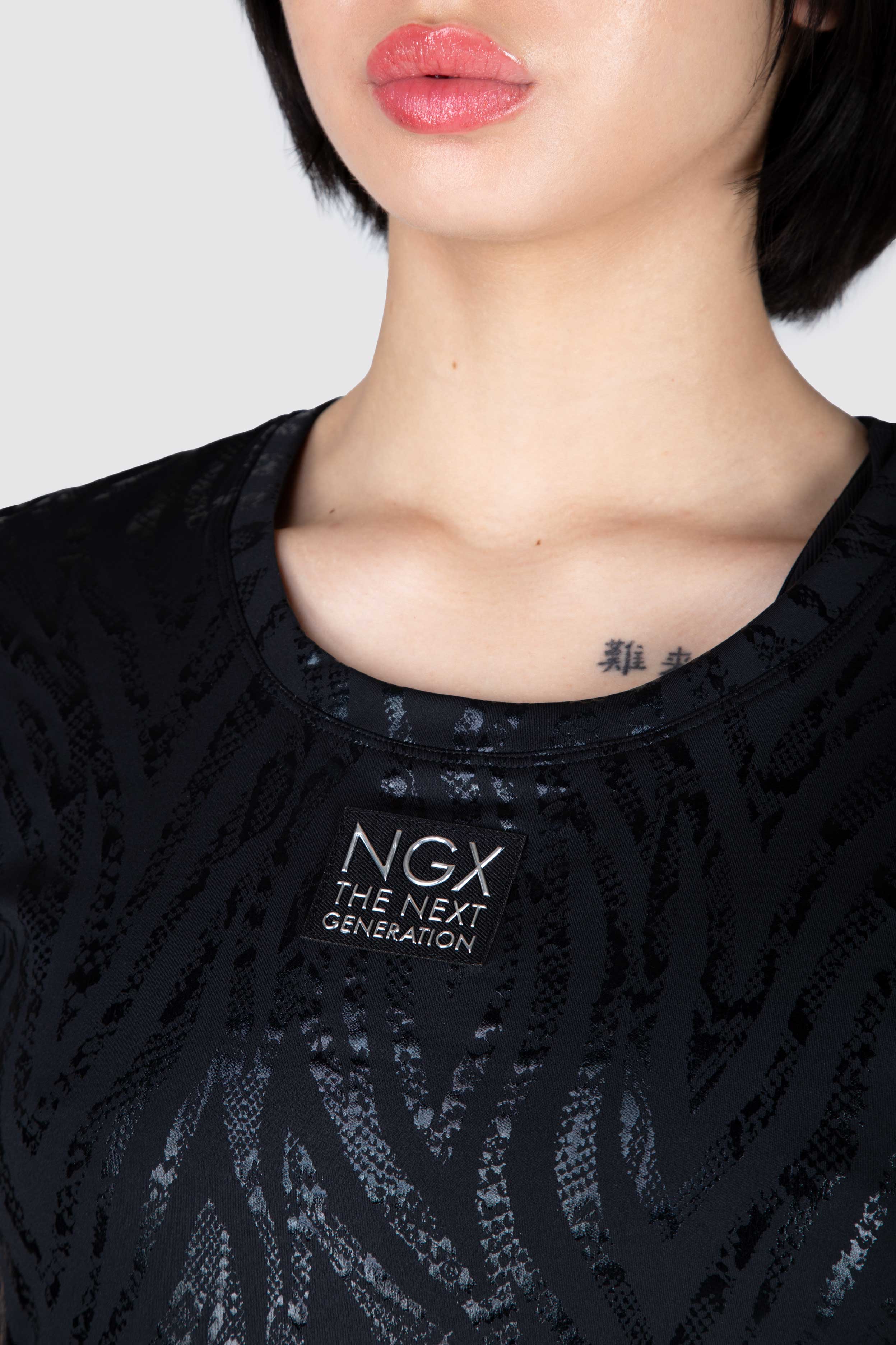 Polera M/C Molly Negro NGX 
