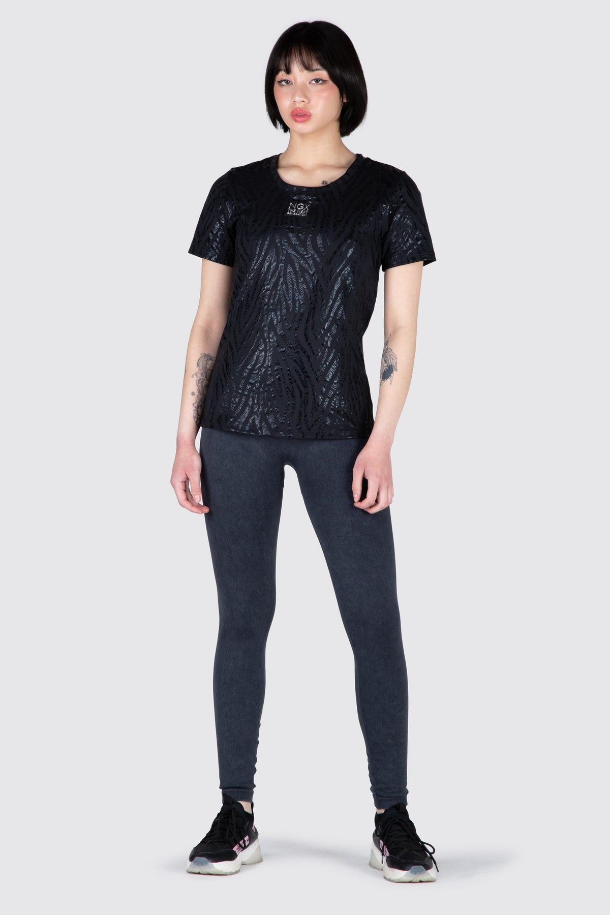 Polera M/C Molly Negro NGX 