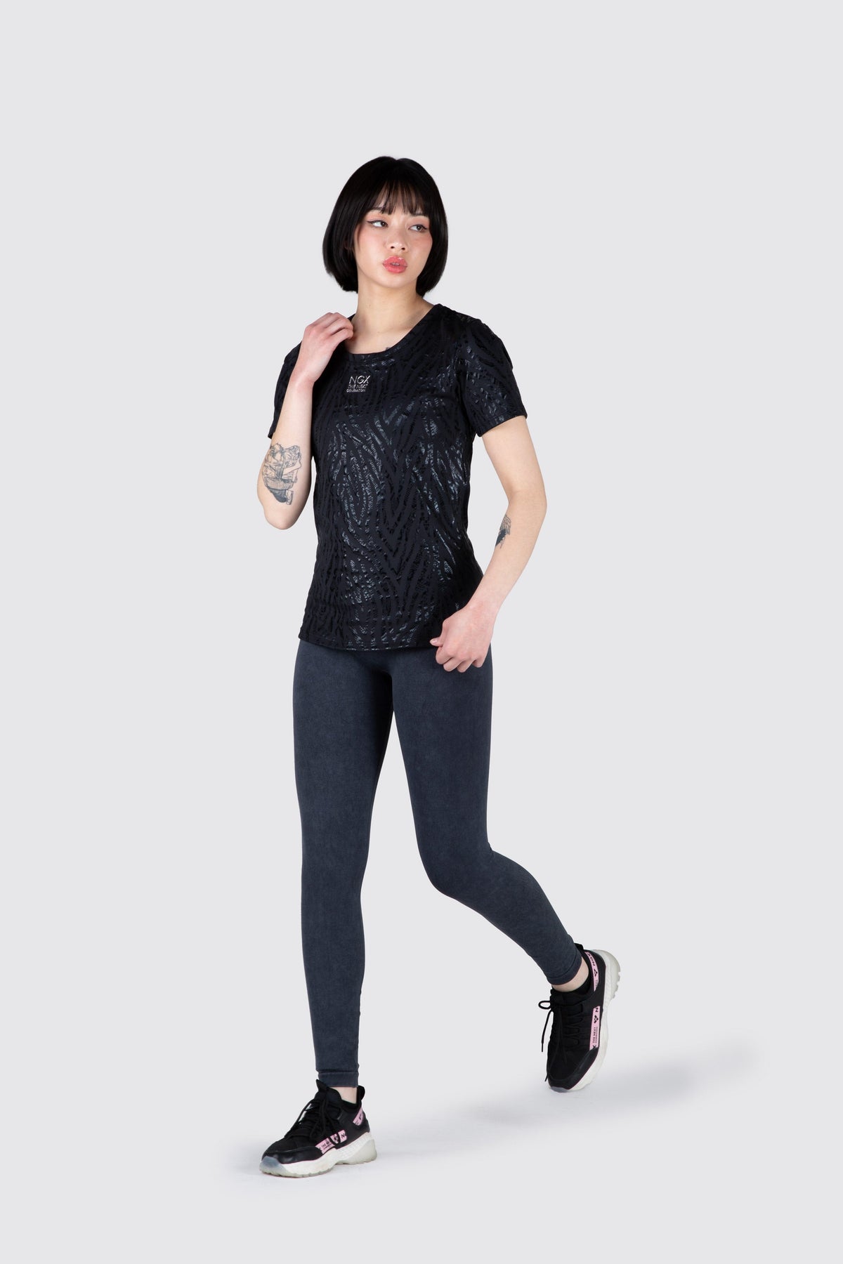 Polera M/C Molly Negro NGX 