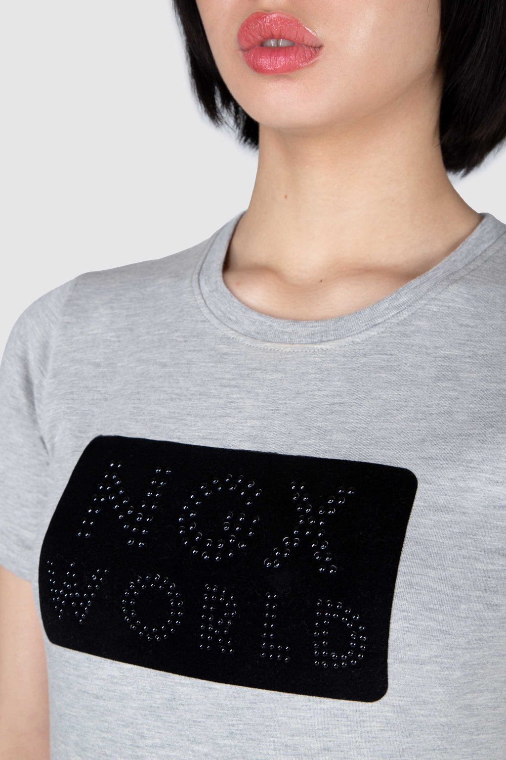 Polera M/C Adrenalin Gris NGX 