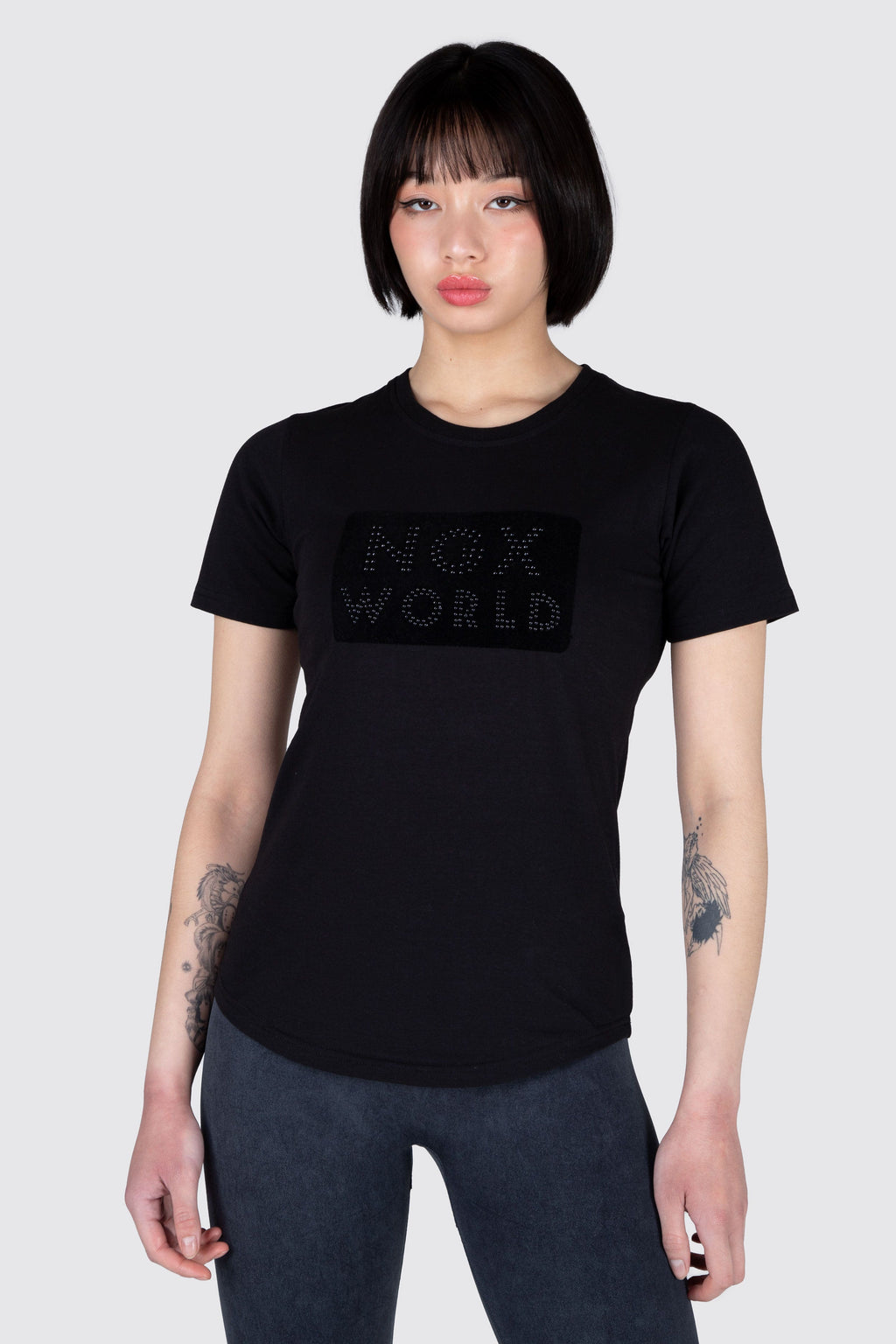 Polera M/C Adrenalin Negro NGX 