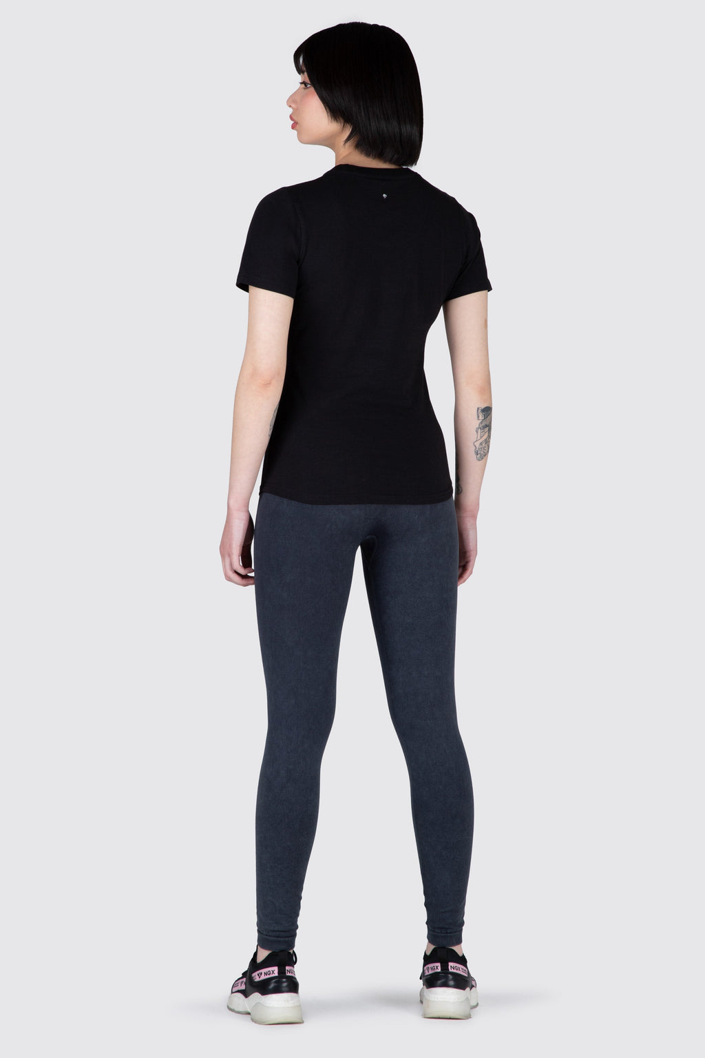Polera M/C Adrenalin Negro NGX 