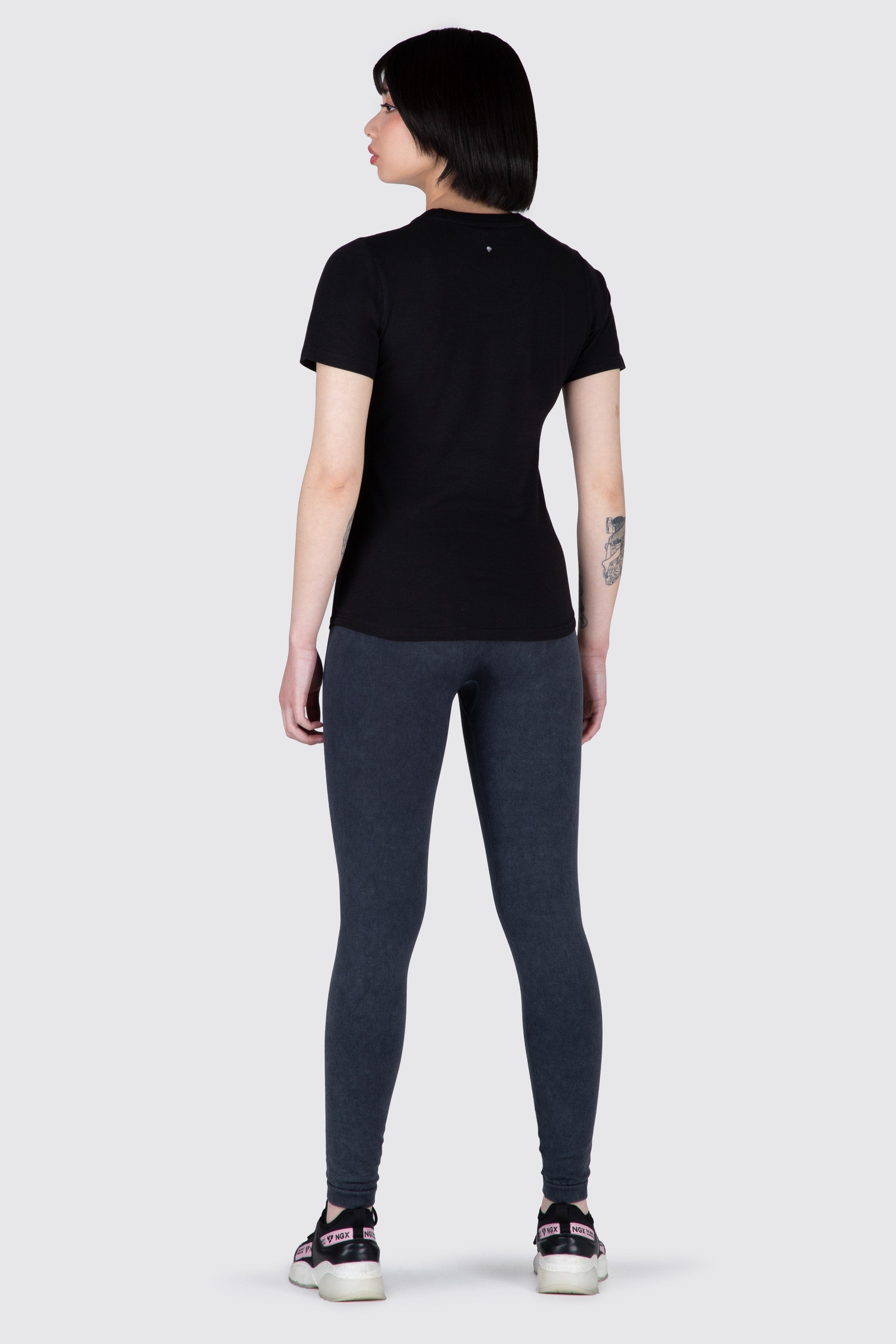 Polera M/C Adrenalin Negro NGX 