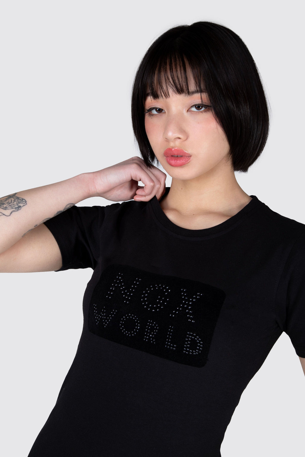 Polera M/C Adrenalin Negro NGX 