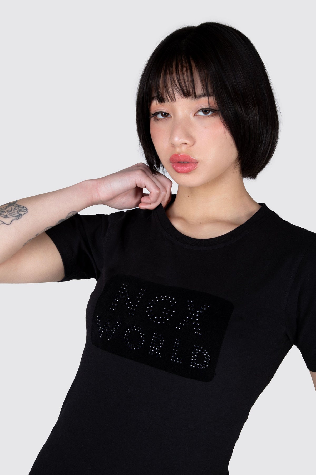 Polera M/C Adrenalin Negro NGX 