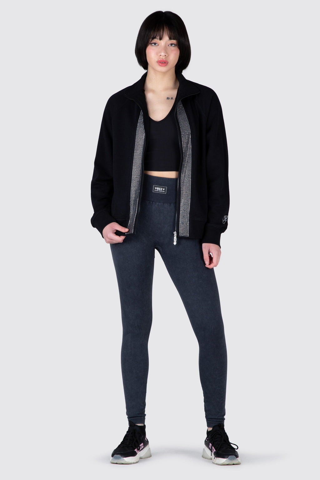 Chaqueta Hapiness Negro NGX 