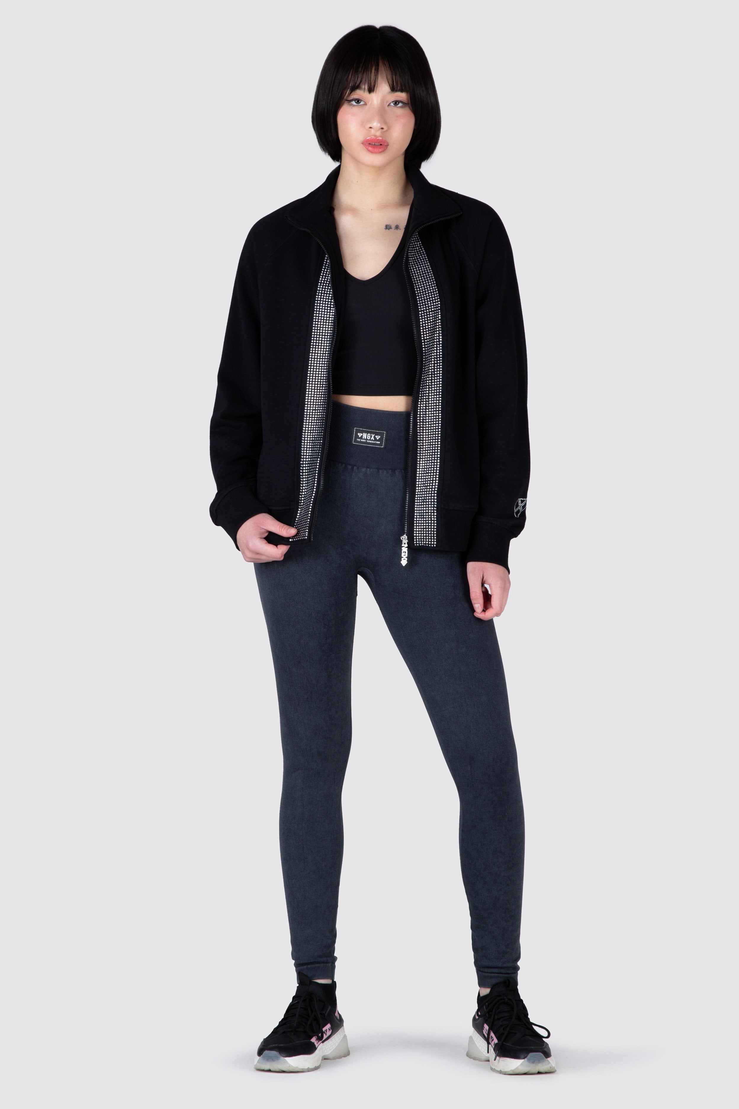Chaqueta Hapiness Negro NGX 
