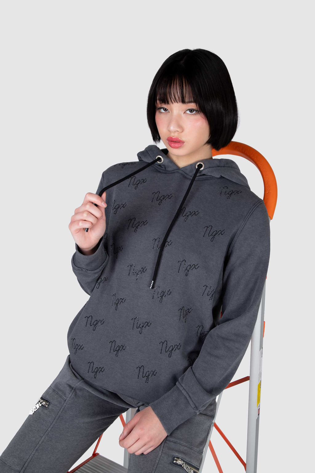 Poleron Emotion Gris NGX 