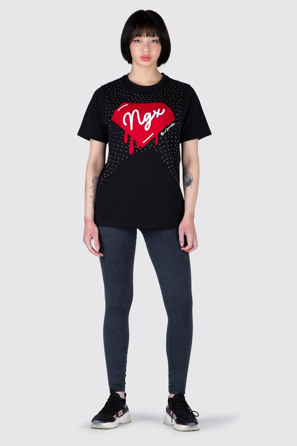 Polera M/C Emotion Negro NGX 
