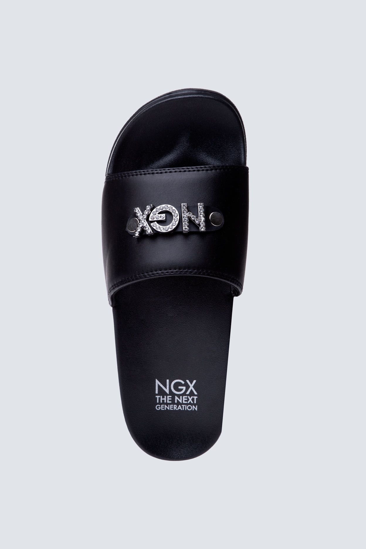 Chala Strass Letters Negro NGX