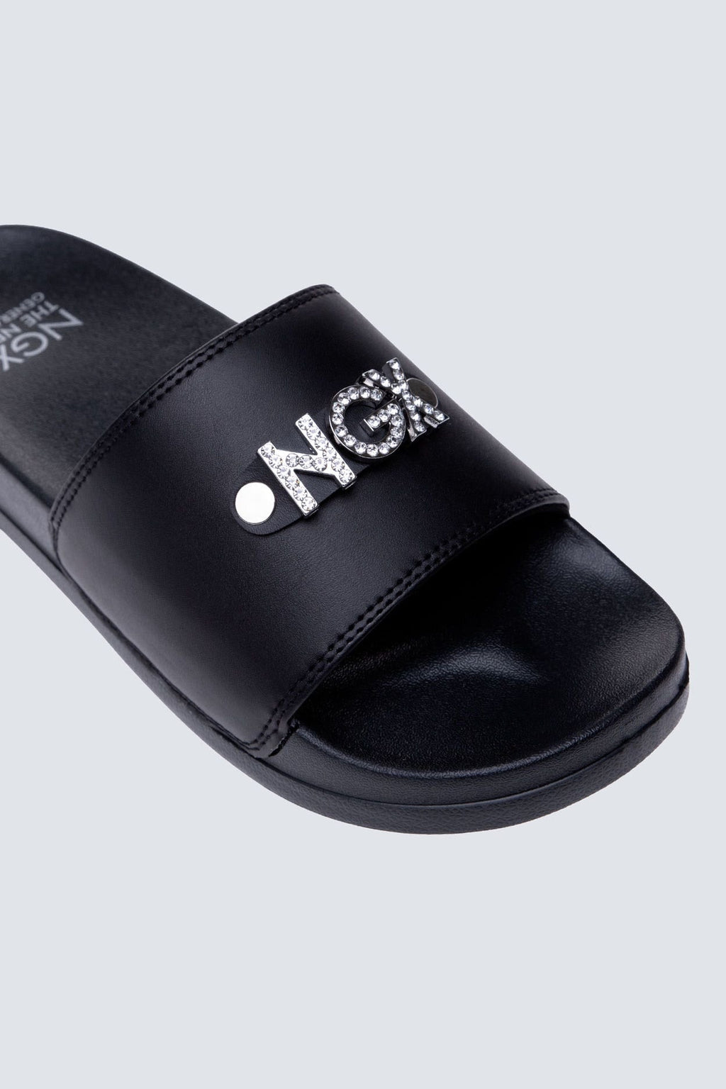 Chala Strass Letters Negro NGX