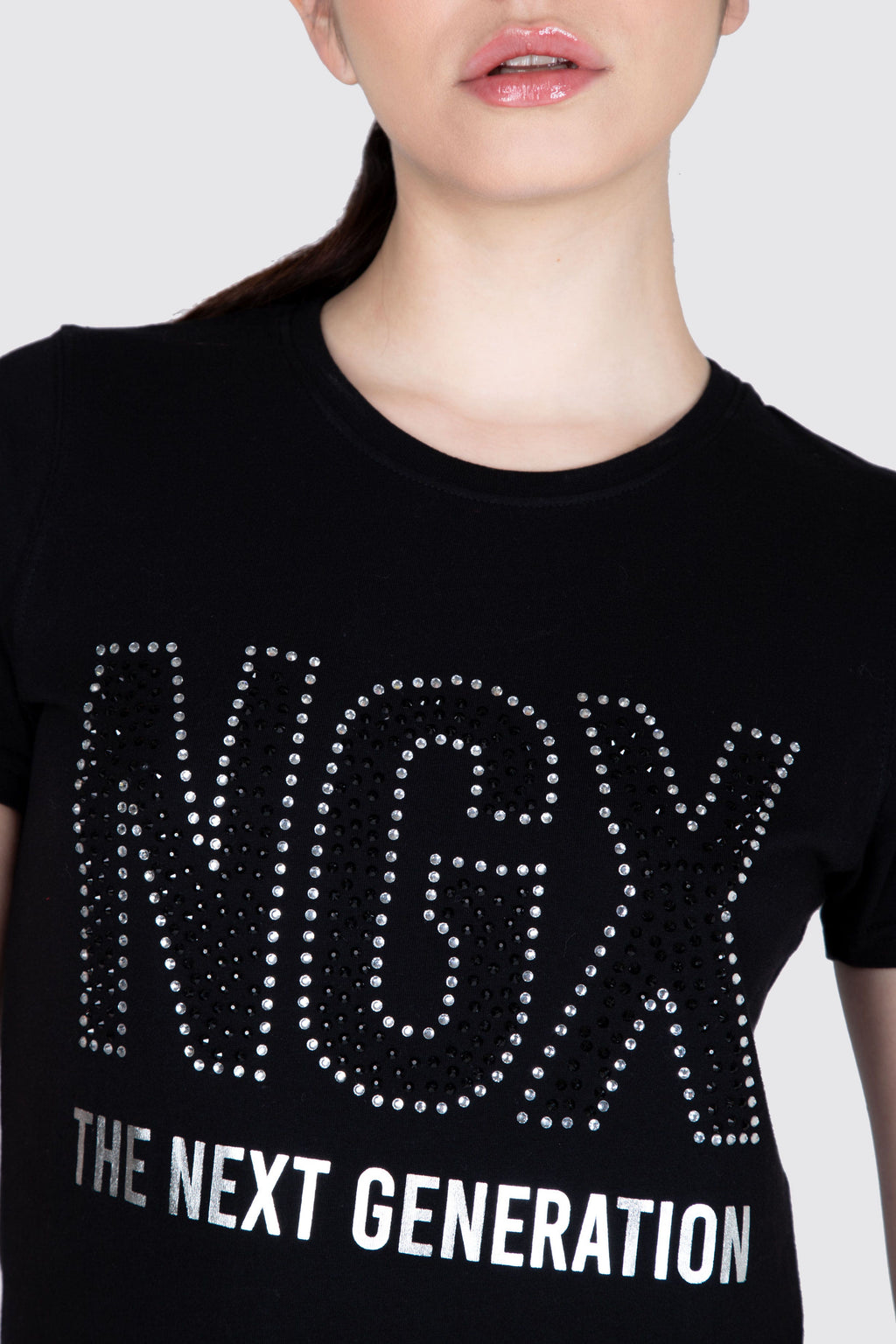 Polera M/C Feeling Negro NGX