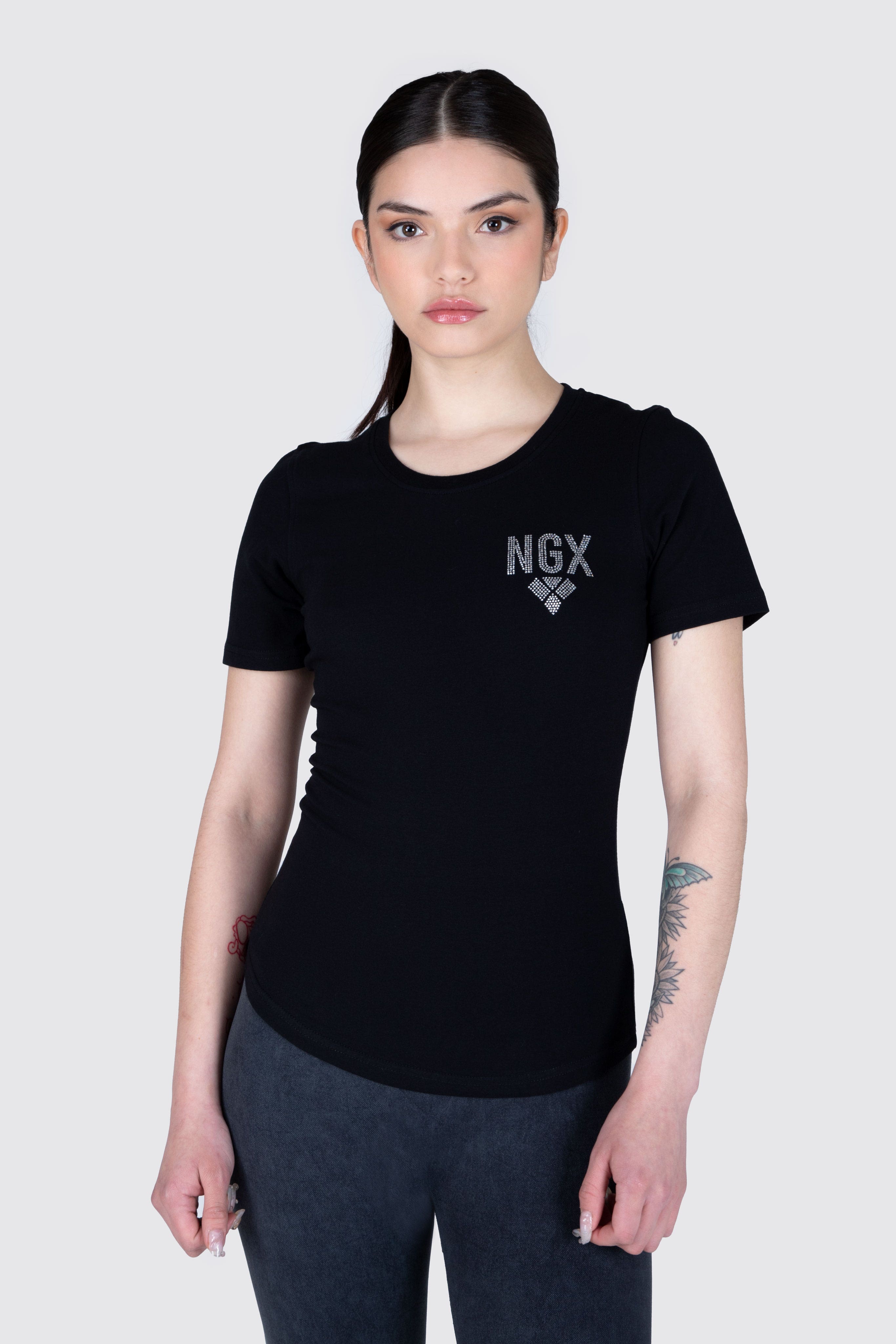 Polera M/C Square Negro NGX