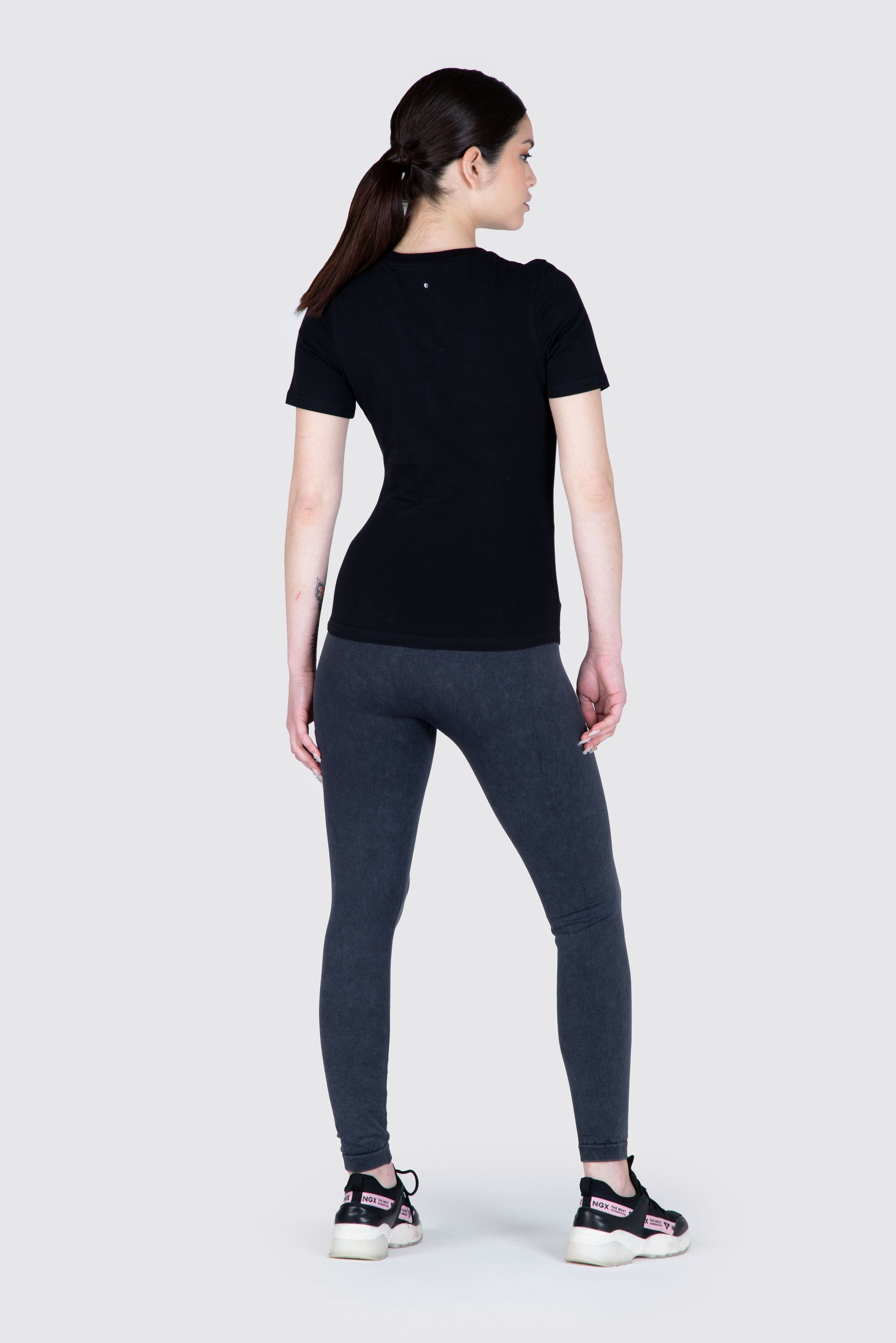 Polera M/C Square Negro NGX