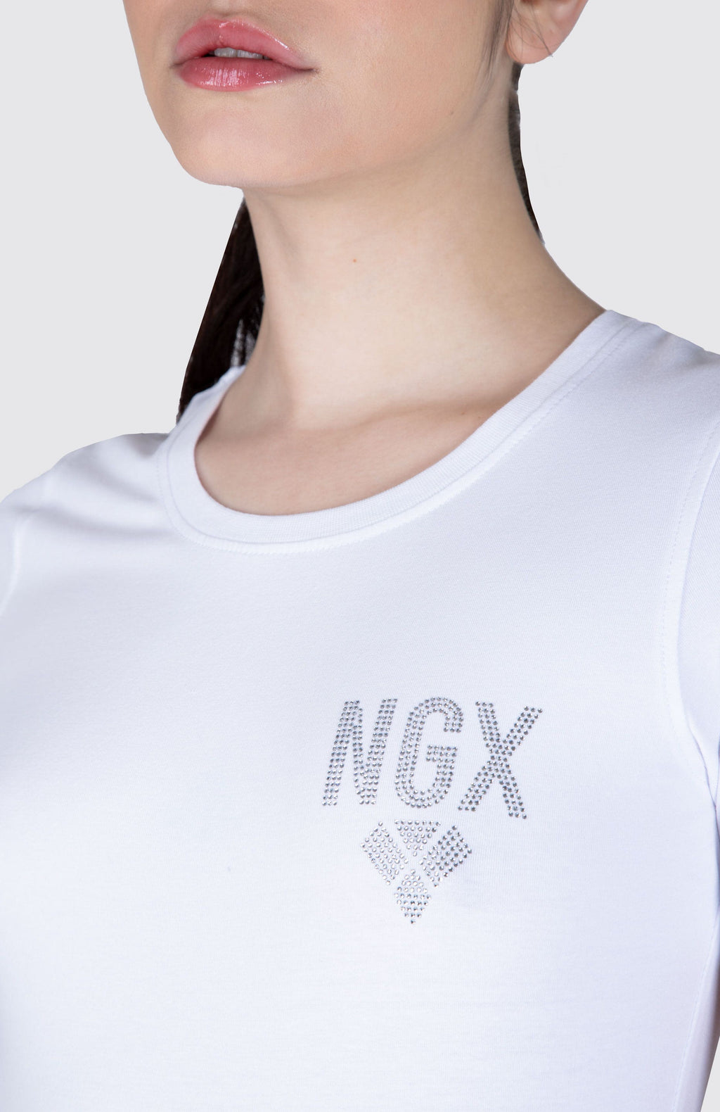 Polera M/C Square Blanco NGX