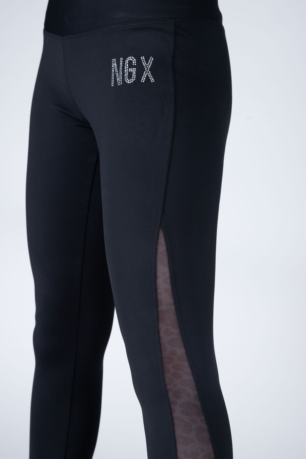 Legging Long Abstract Negro NGX