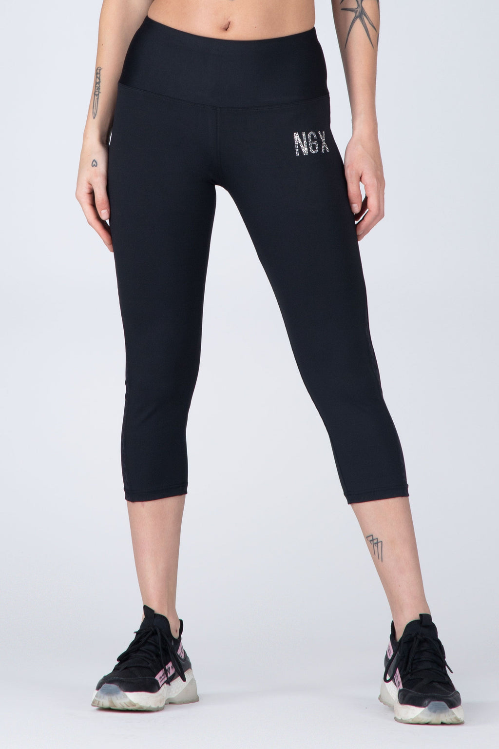 Legging Mid Abstract Negro NGX