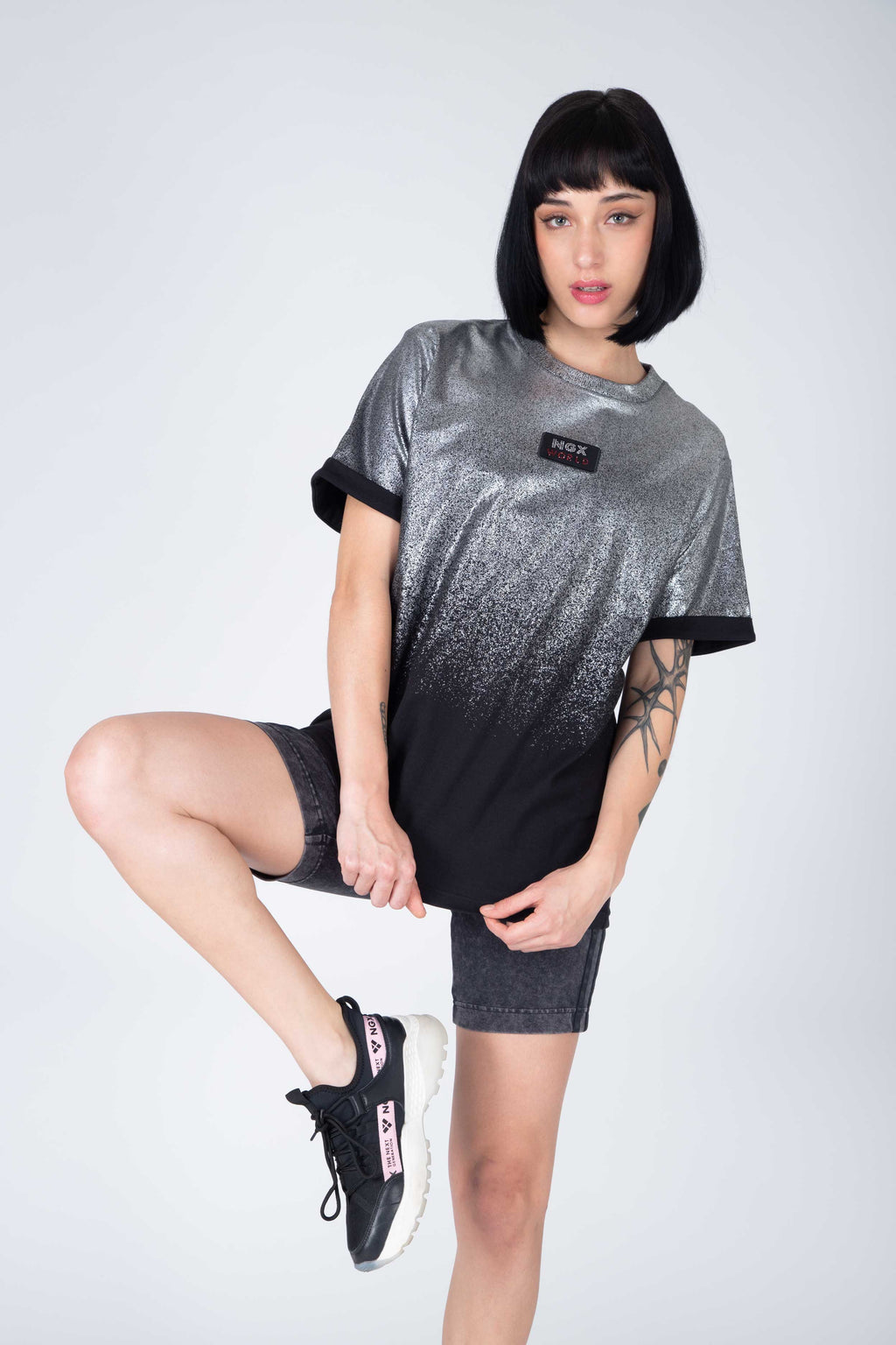 Polera M/C Mechanic Negro NGX