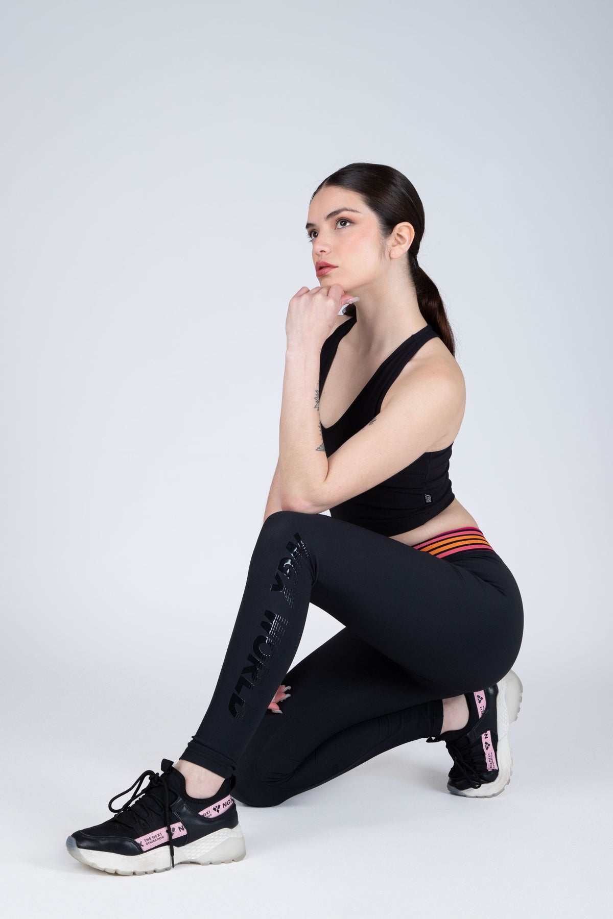 Legging Long Luxury Negro NGX