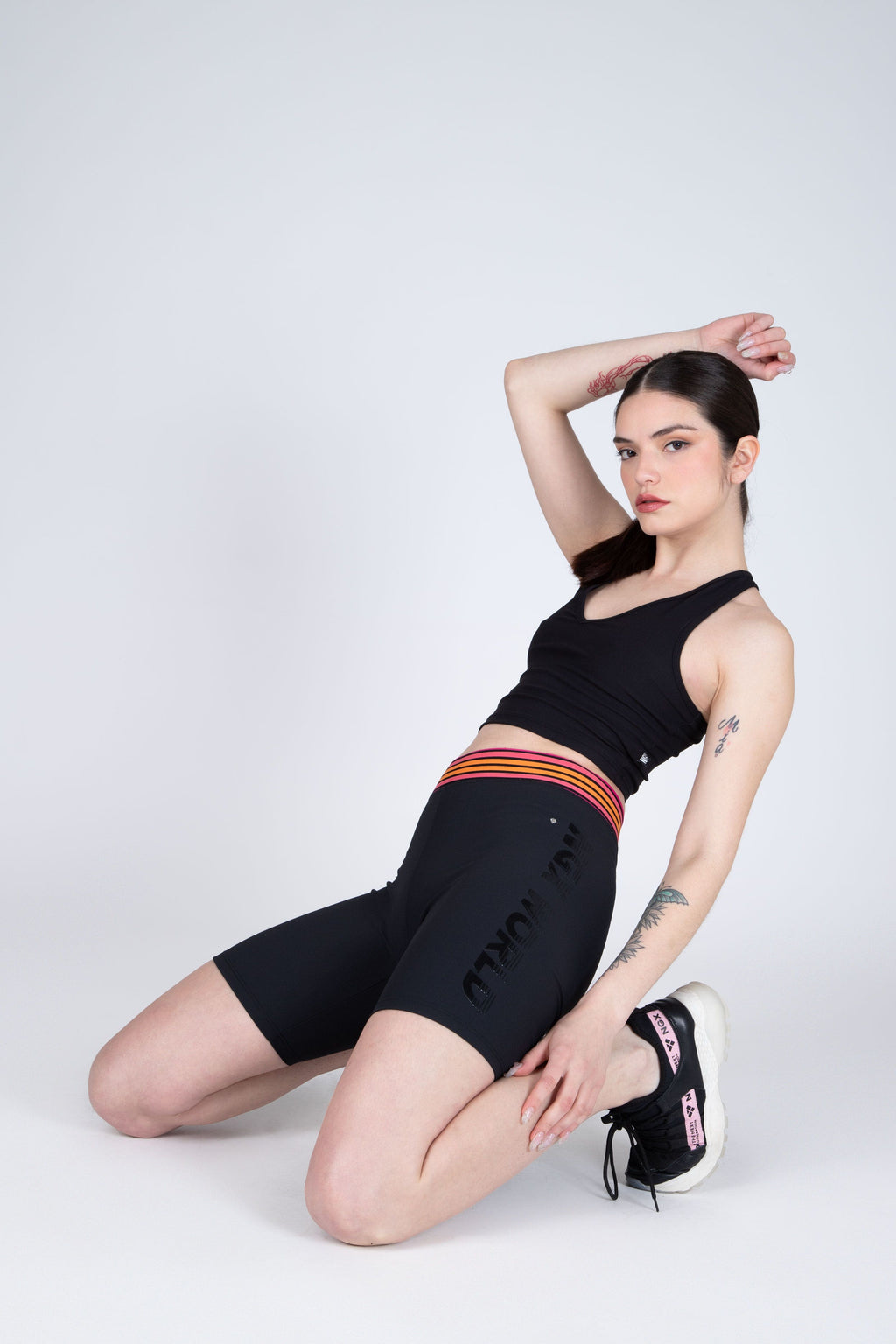 Legging Biker Luxury Negro NGX
