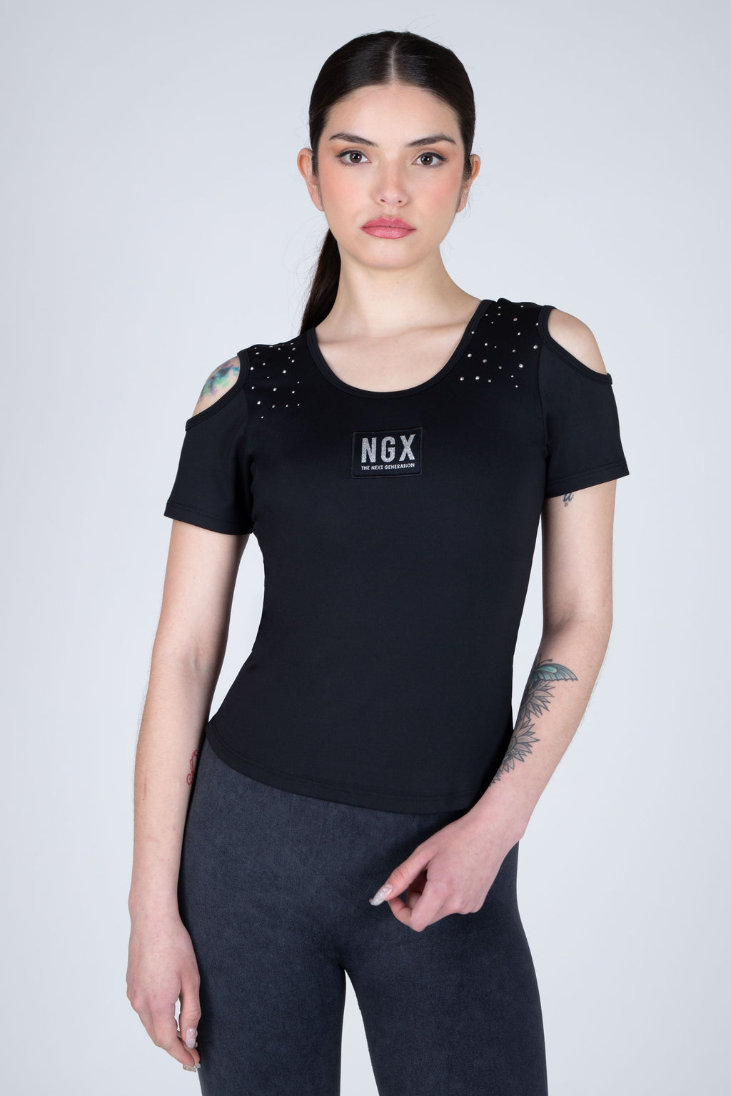 Polera M/C Sky Negro NGX