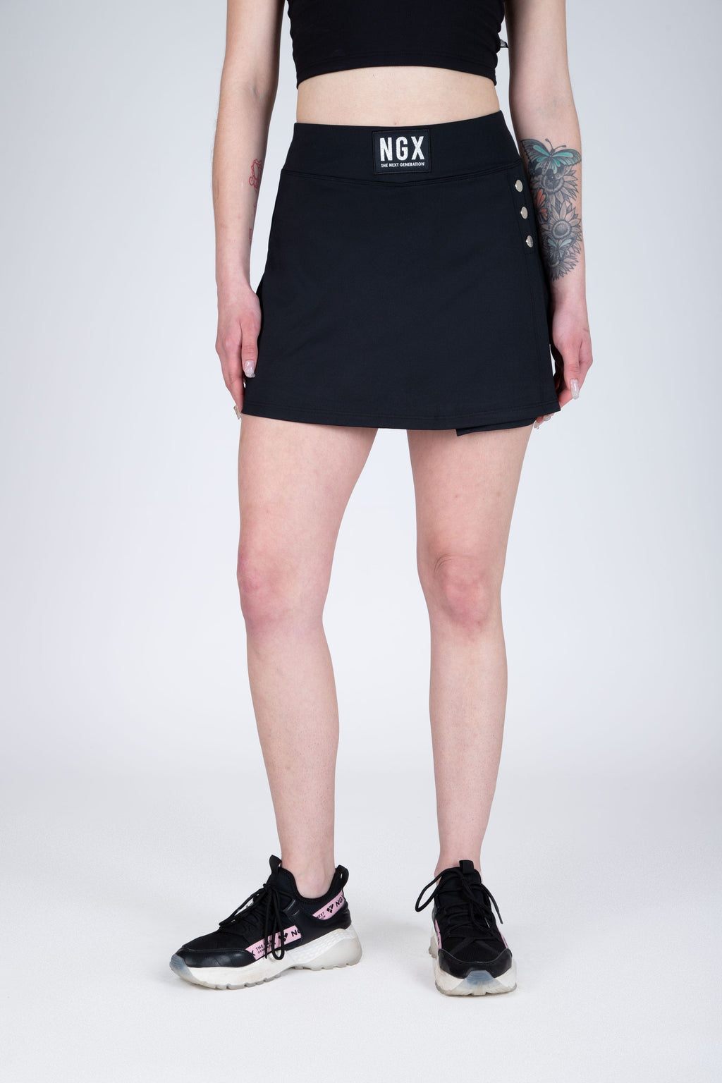 Falda Sky Negro NGX