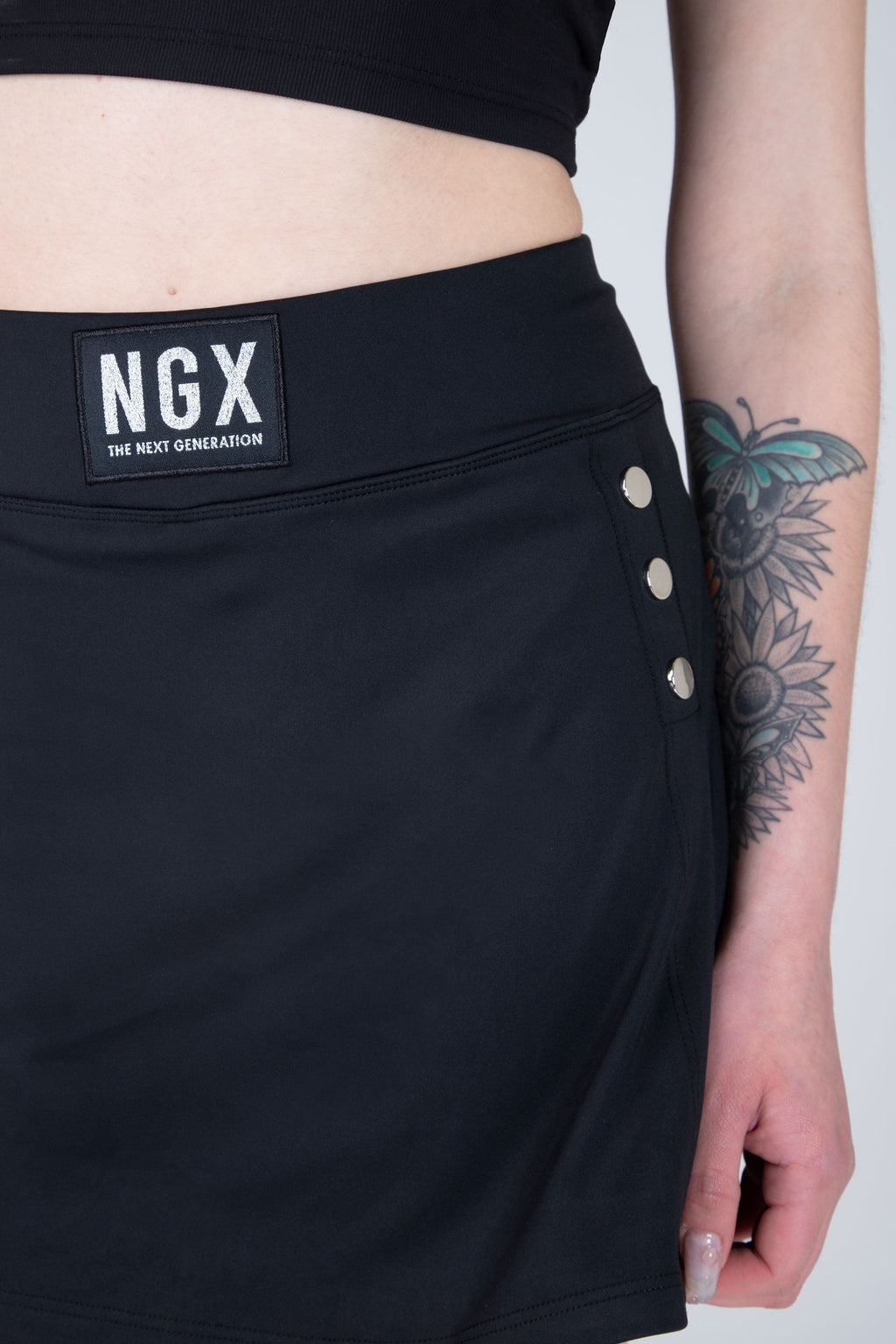 Falda Sky Negro NGX