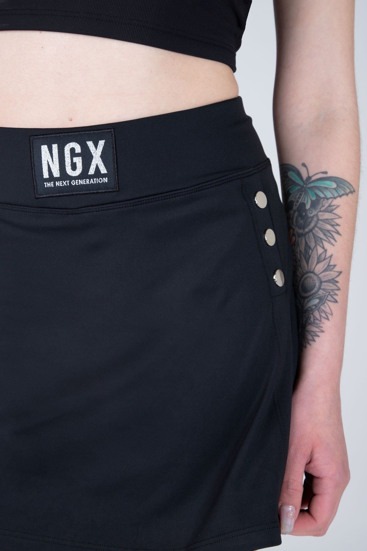 Falda Sky Negro NGX