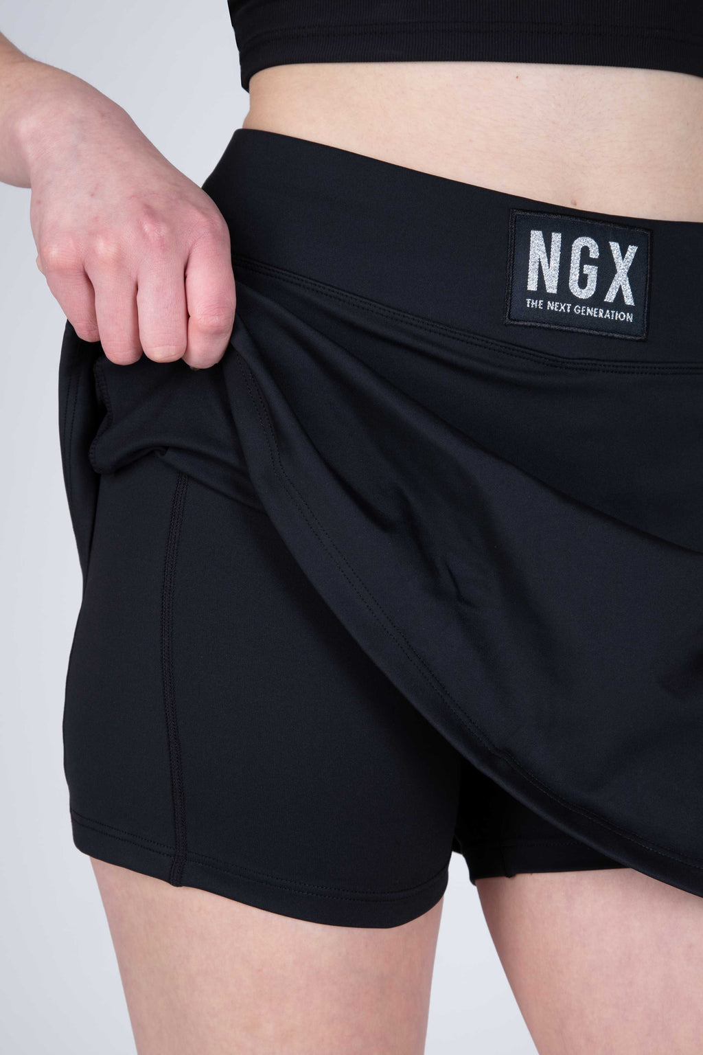 Falda Sky Negro NGX