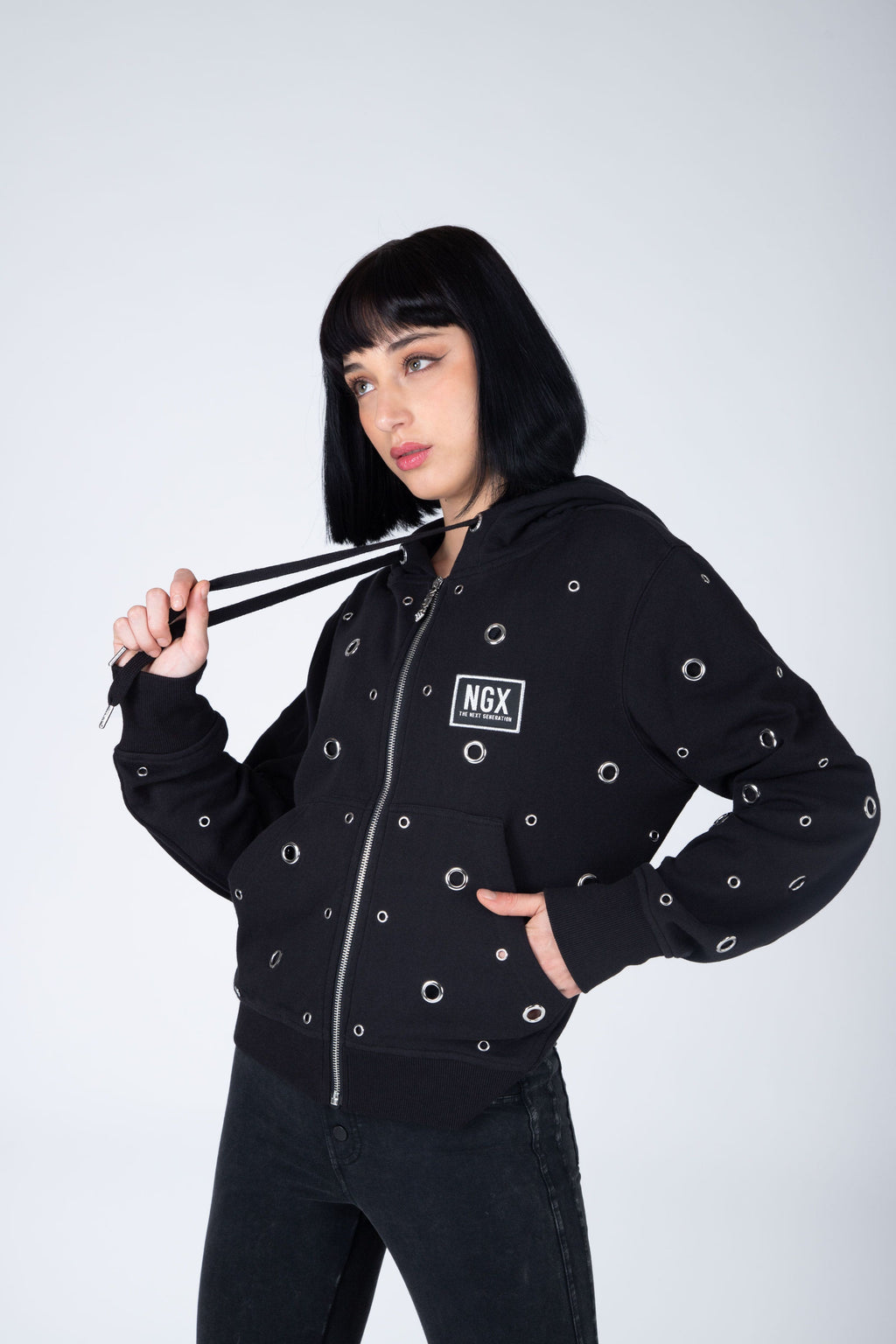 Chaqueta Uma Negro NGX