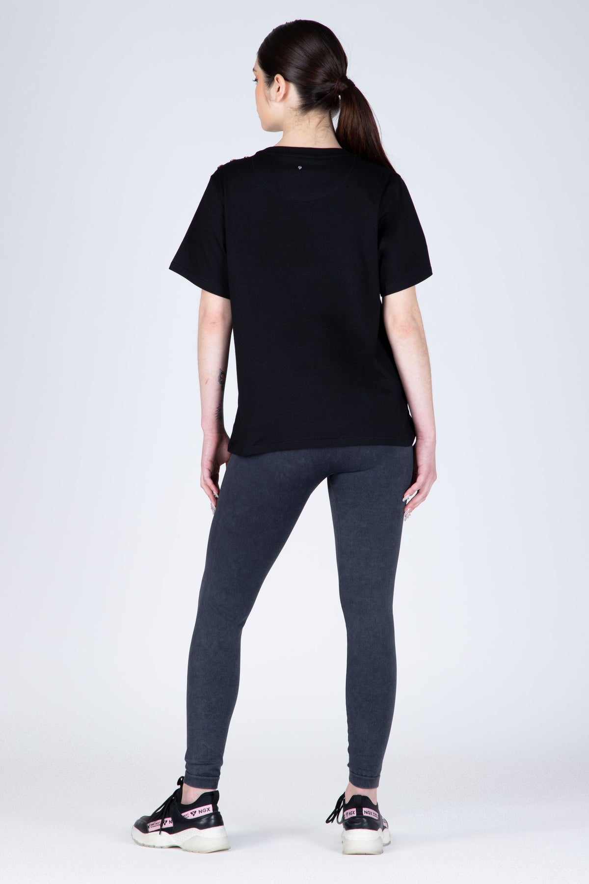 Polera M/C Impetus Negro NGX