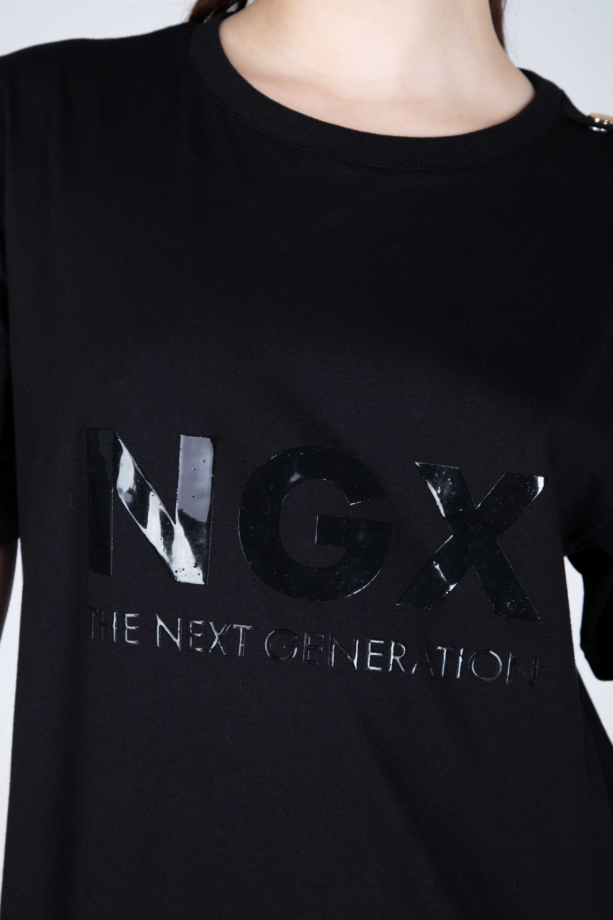Polera M/C Impetus Negro NGX