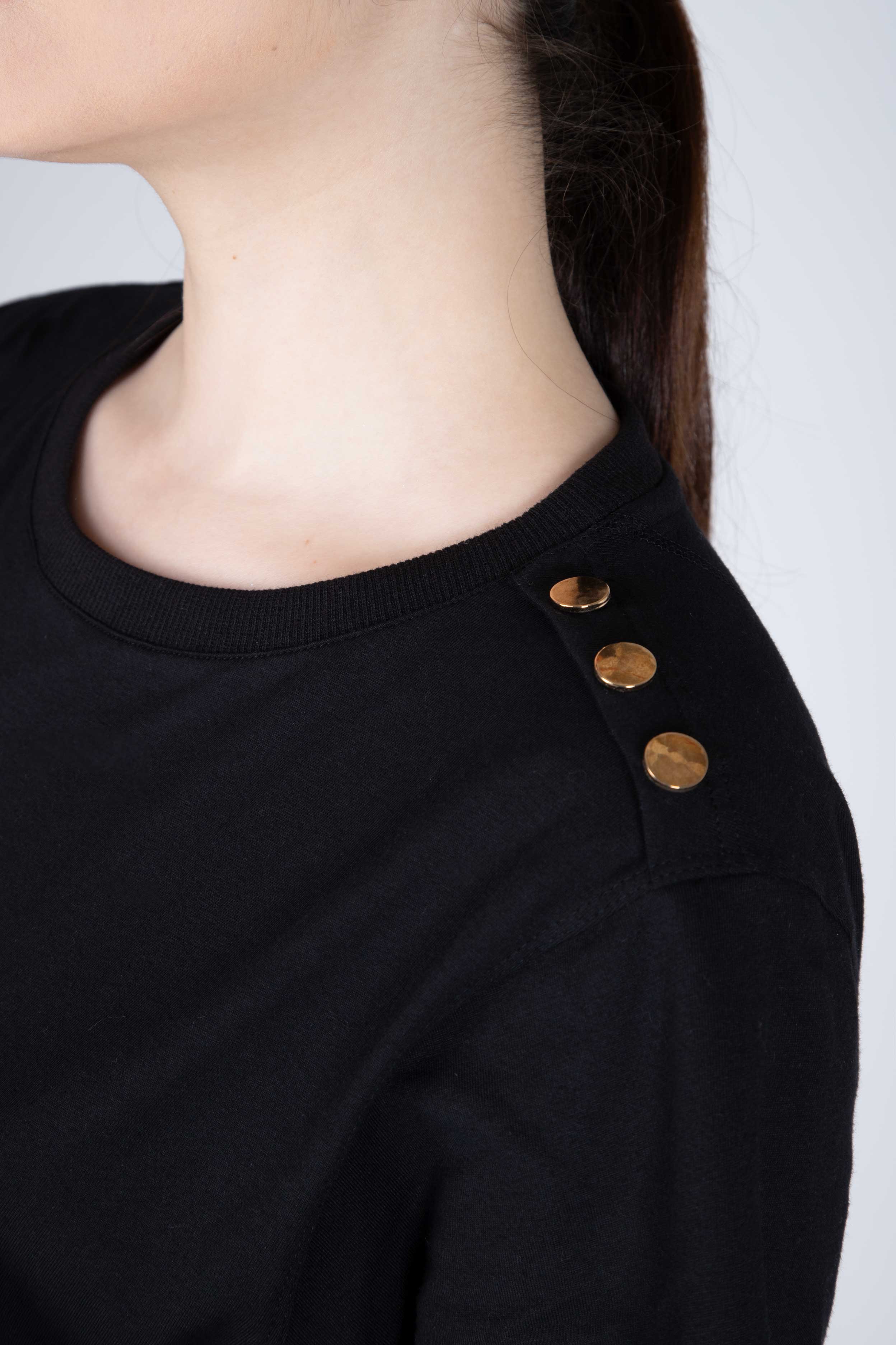 Polera M/C Impetus Negro NGX