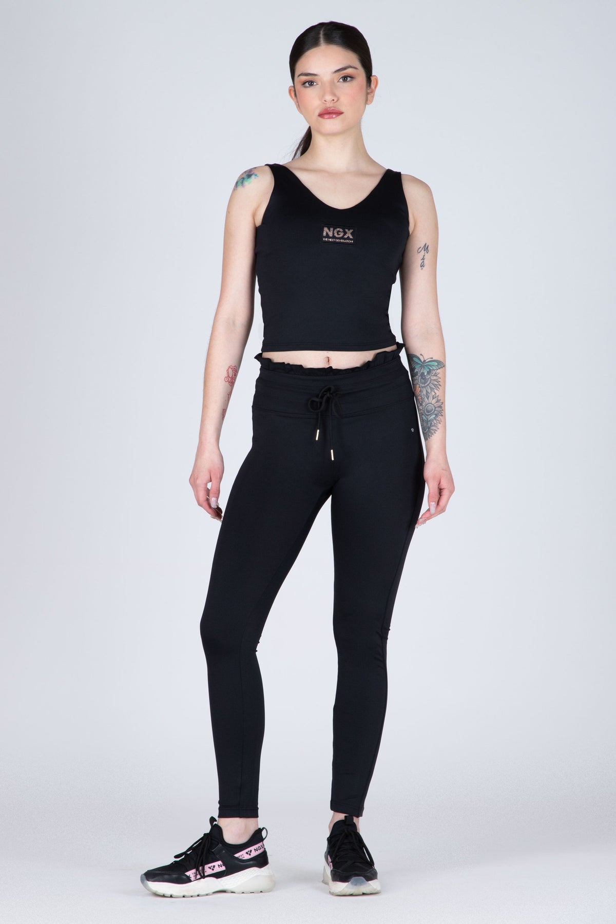 Polera Tank Impetus Negro NGX