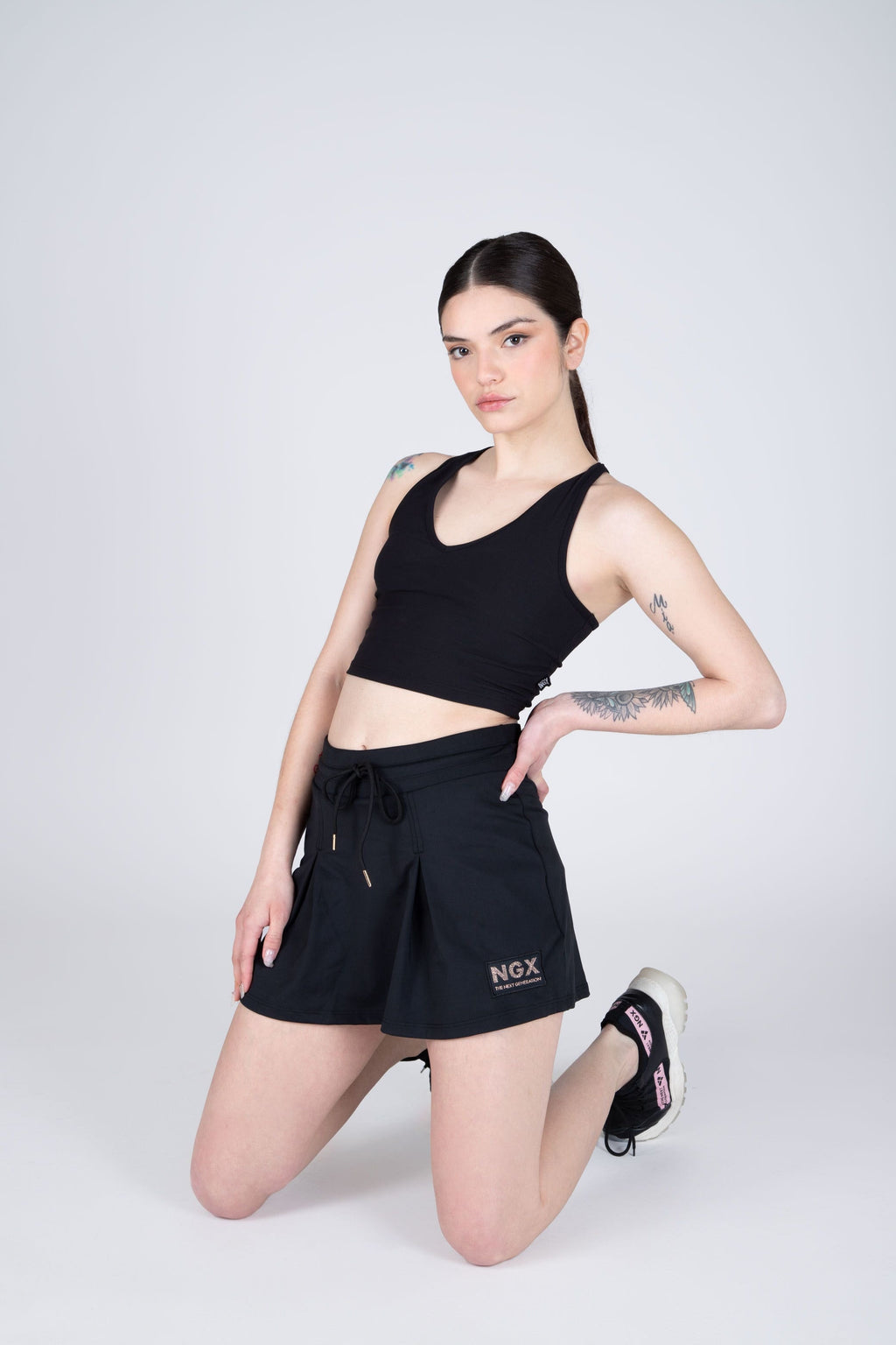 Falda Impetus Negro NGX