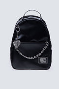 Mochila Mini Shiny Negro NGX