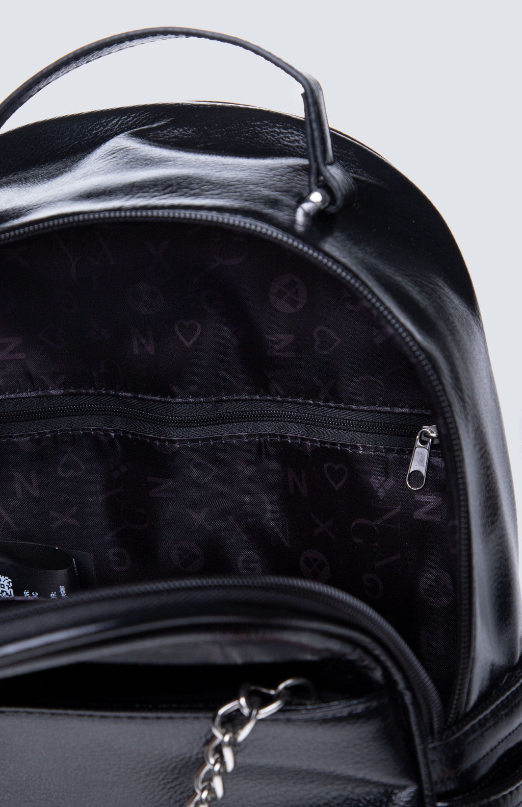 Mochila Mini Shiny Negro NGX
