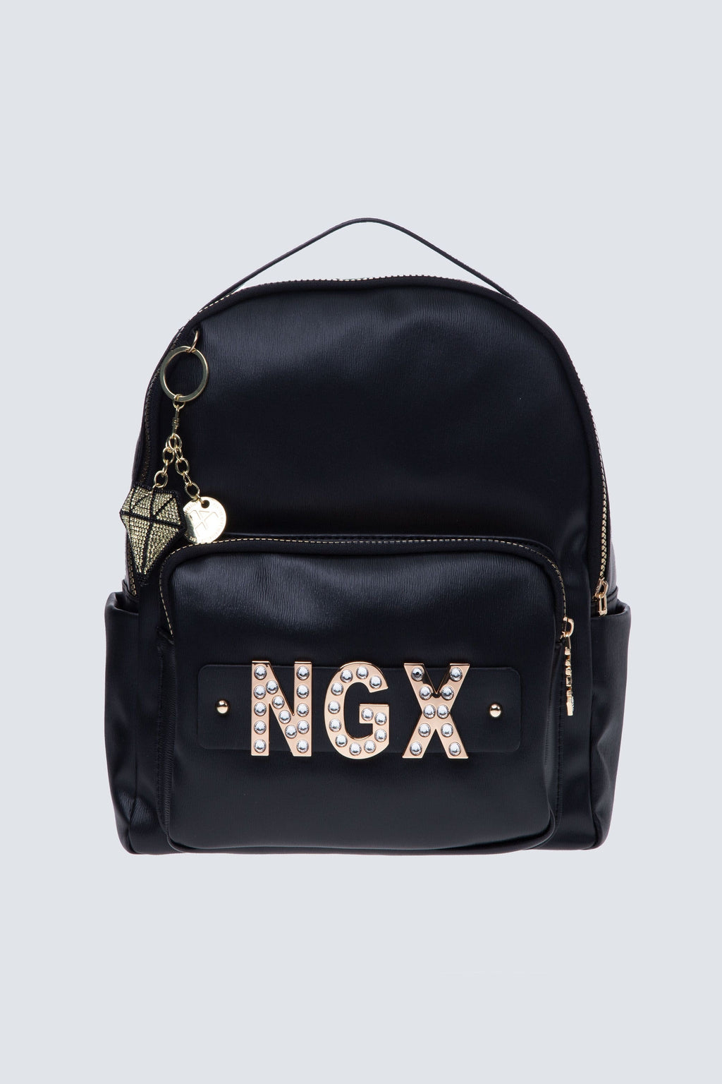 Mochila Strass Letters Negro NGX