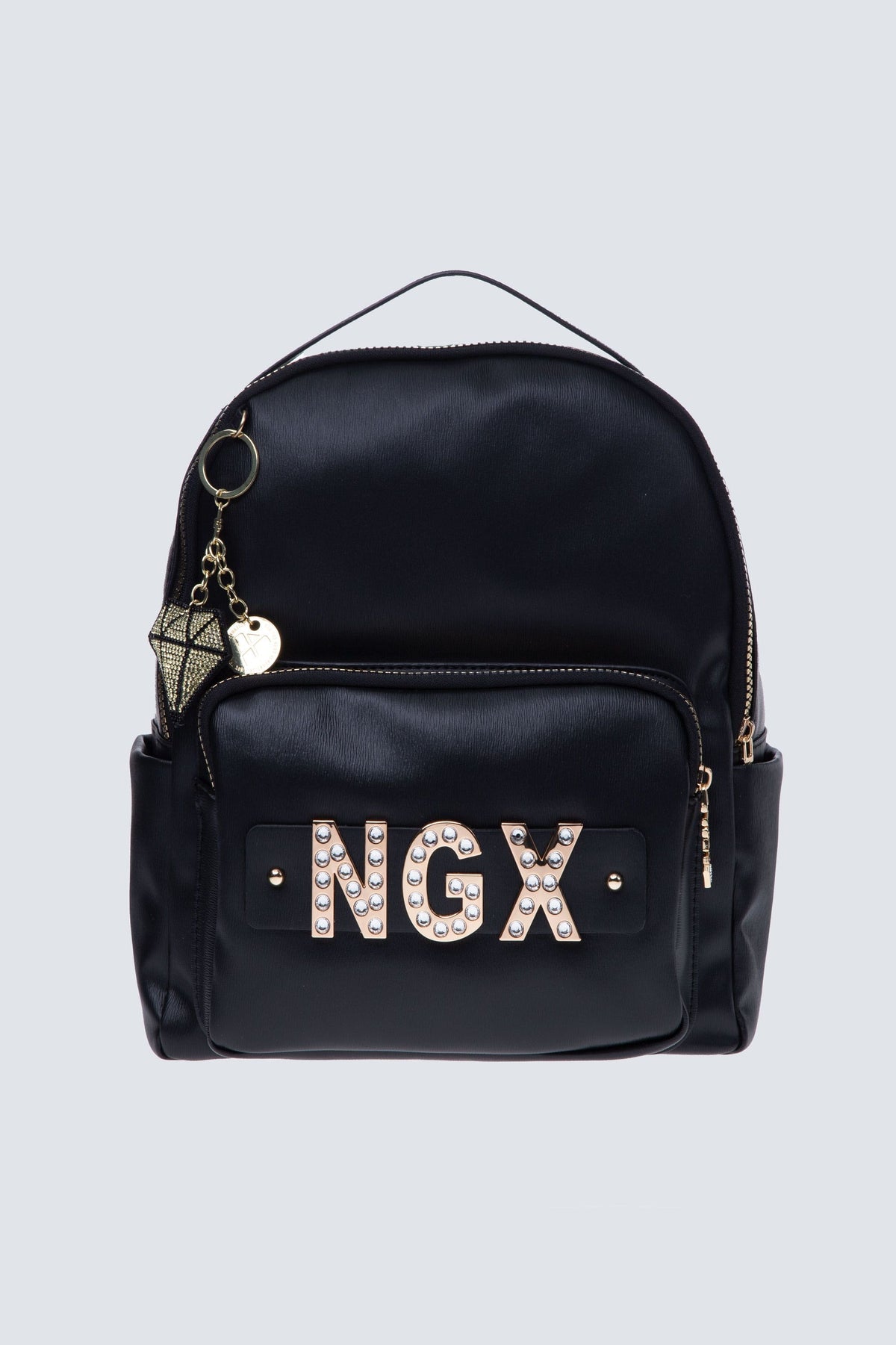 Mochila Strass Letters Negro NGX