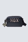 Bolso Party Strass Letters Negro NGX