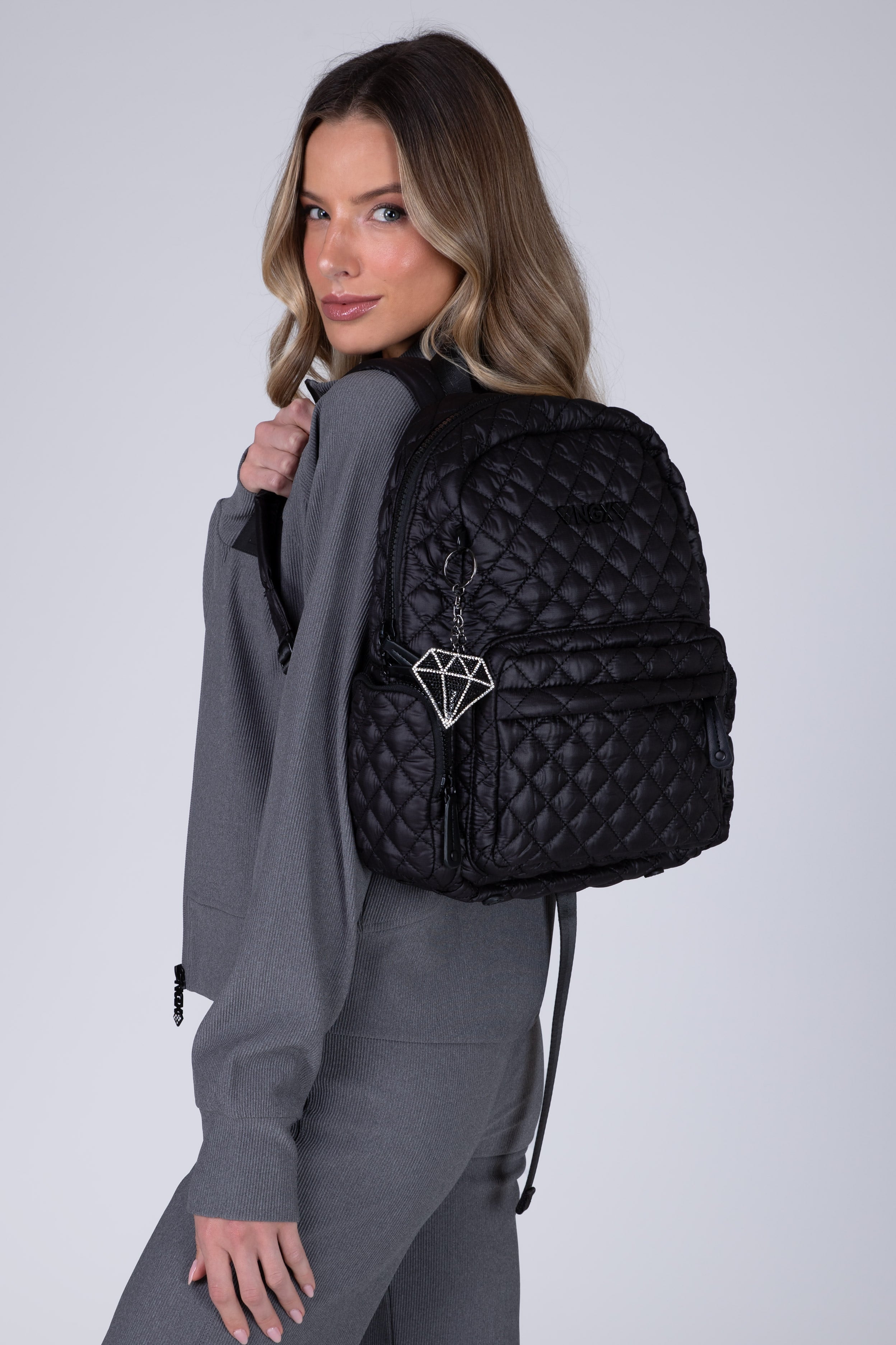 Mochila Quilted Pro Negro NGX