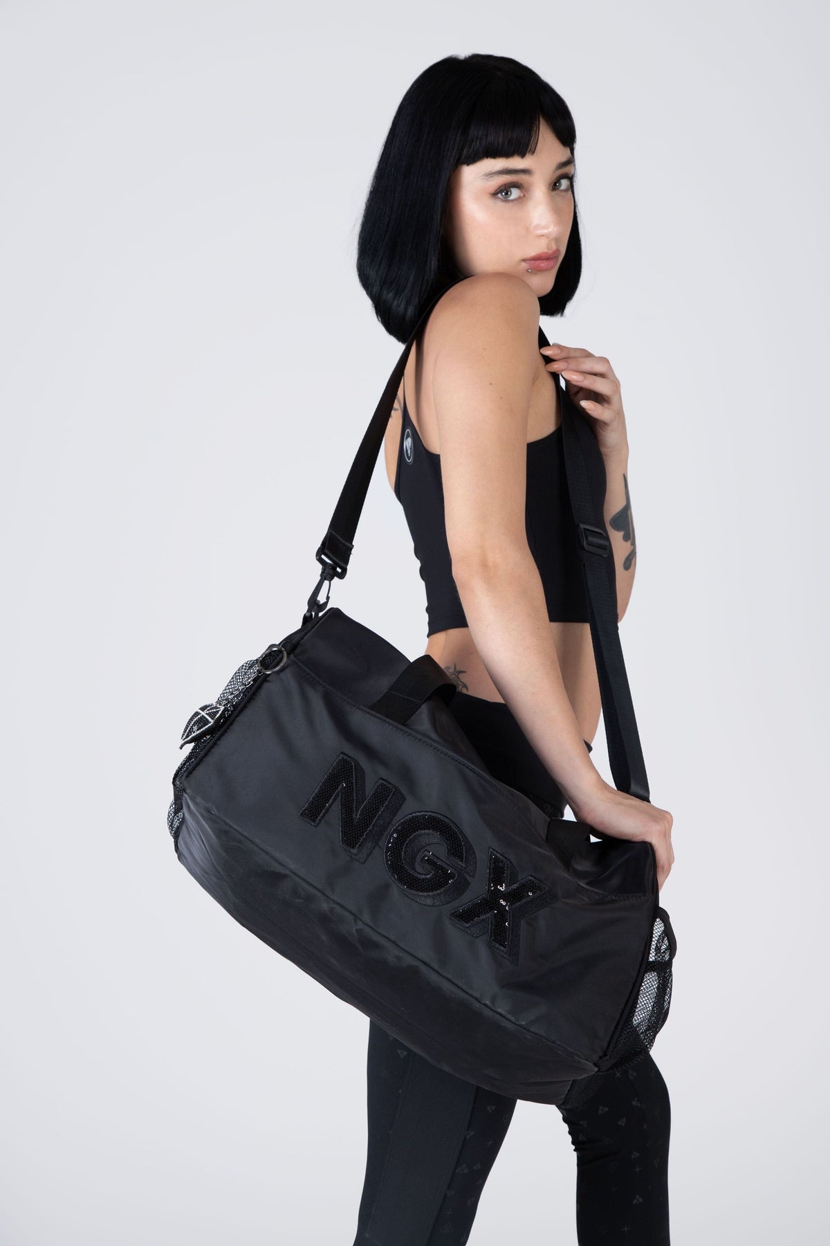 Bolso Satin Plus Negro NGX