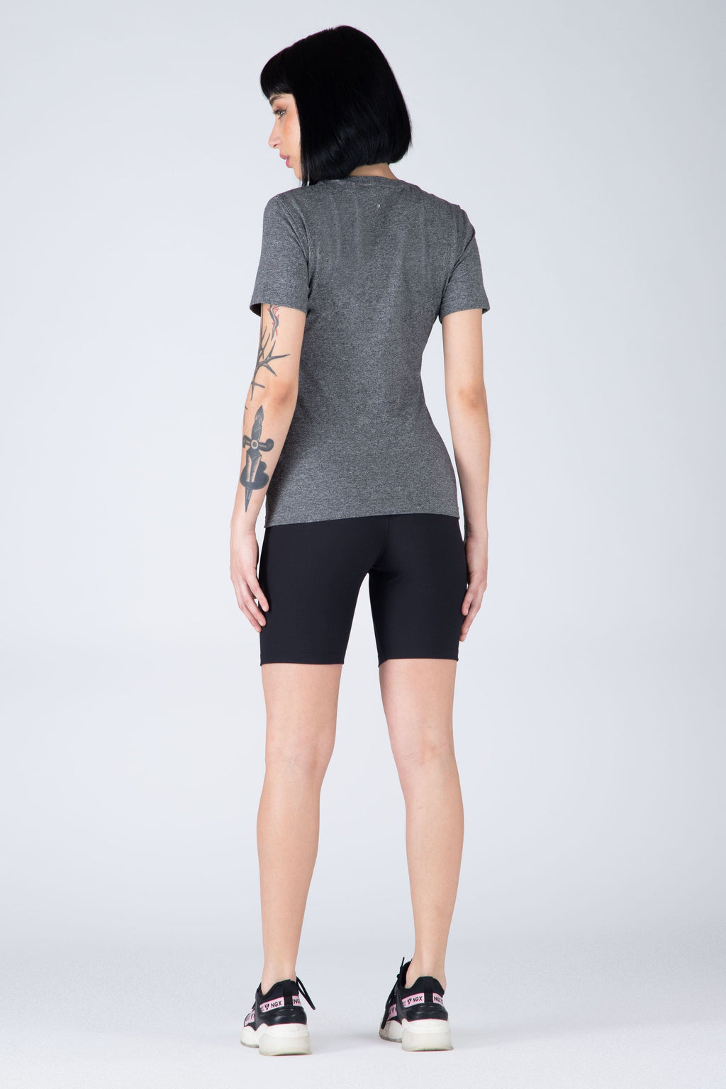 Polera M/C Gazania Gris NGX