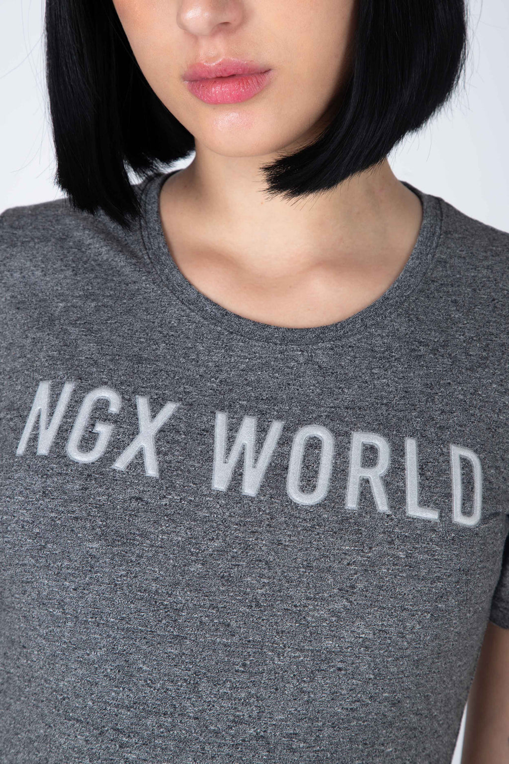 Polera M/C Gazania Gris NGX