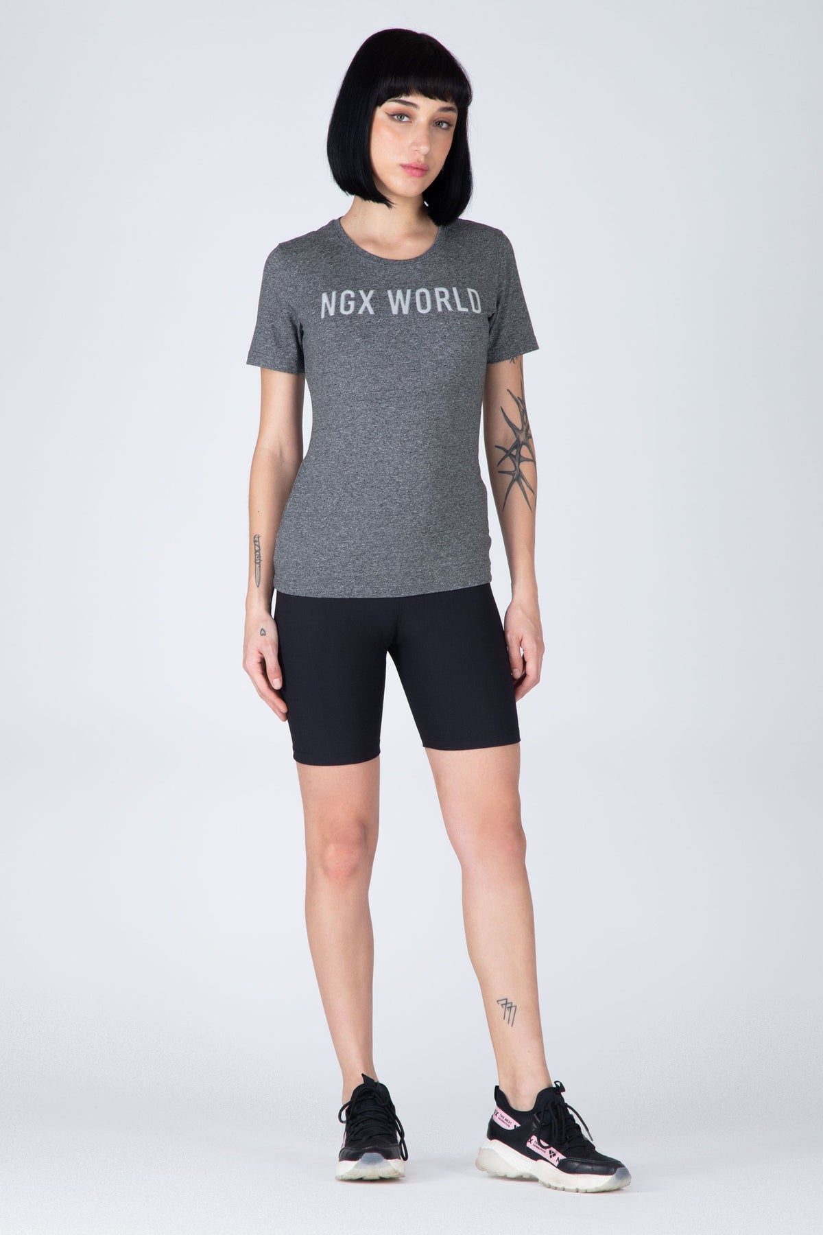 Polera M/C Gazania Gris NGX